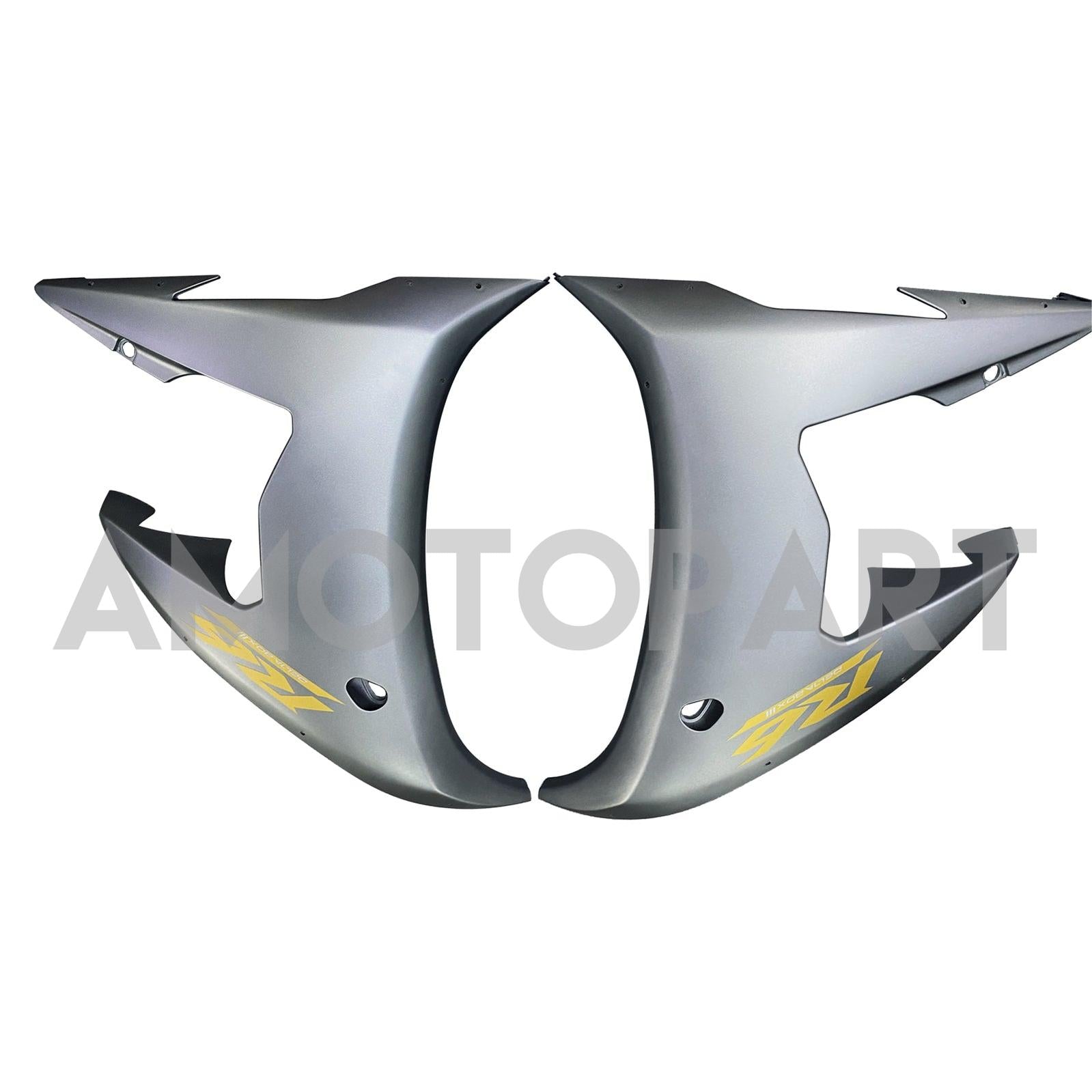 Injektionsknap Kit Bodywork Plastik ABS Fit til Yamaha 2003-2004 YZF 600 R6 & 2006-2009 YZF R6S