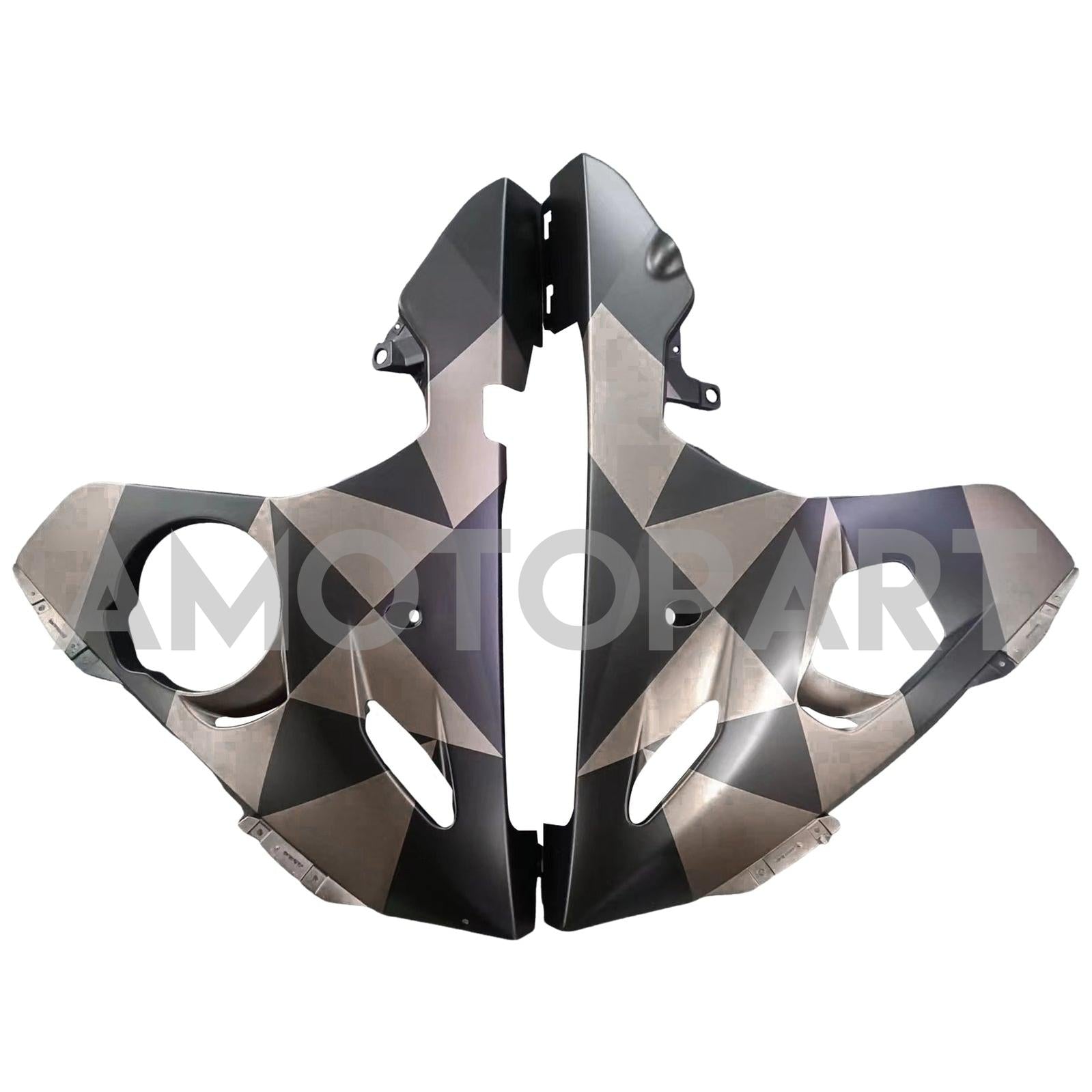 Amotopart 2005 YZF 600 R6 Yamaha Black Spot Fairing Kit