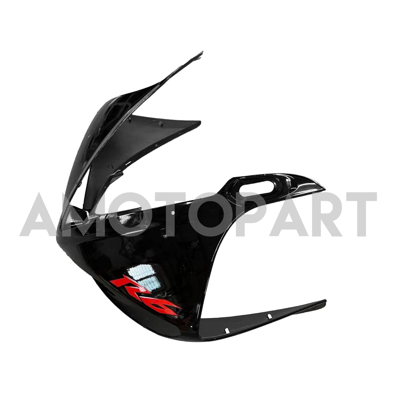 Amotopart Yamaha 2003-2004 YZF 600 R6 & 2006-2009 YZF R6S Black Fairing Kit