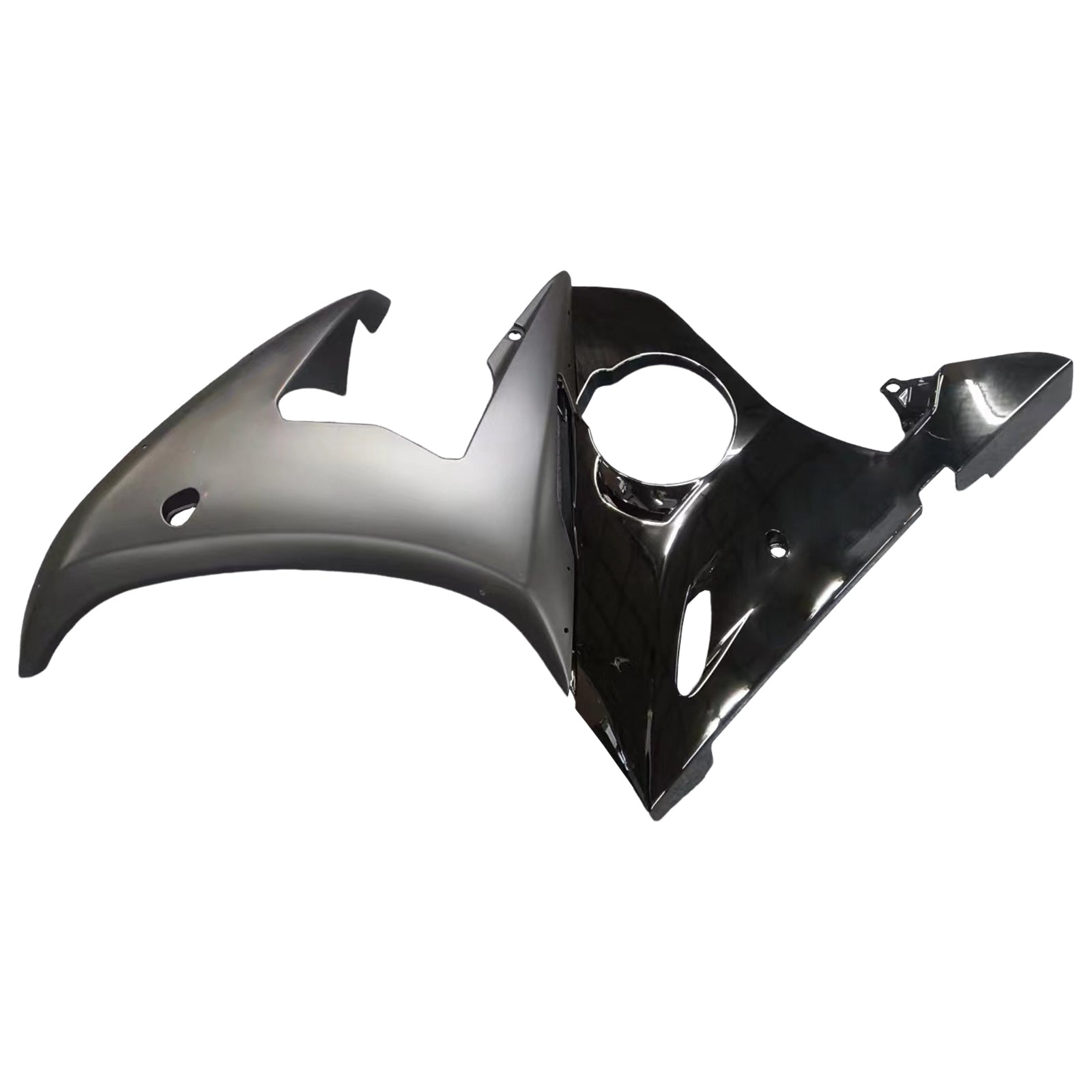 Amotopart 2005 Yamaha R6 Fairing Matt Black Kit