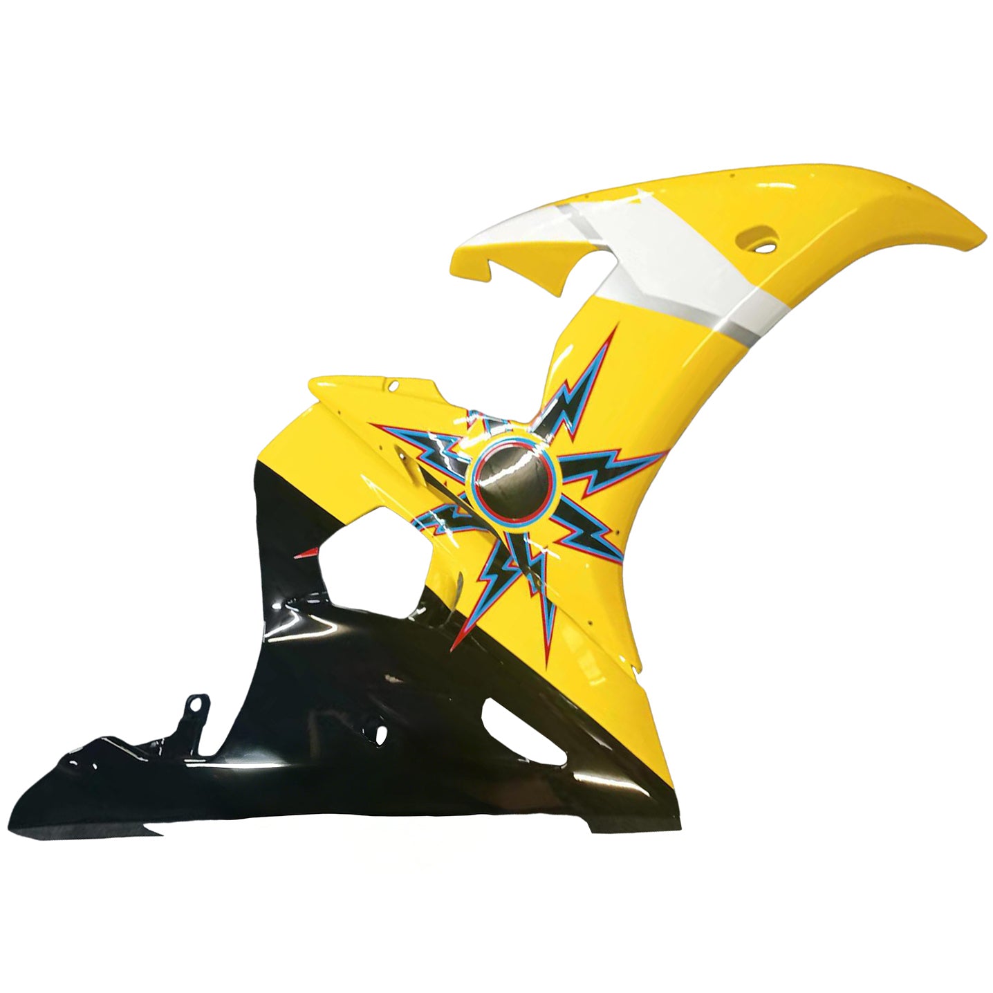 Amotopart 2005 Yamaha R6 Sun & Moon Fairing Kit