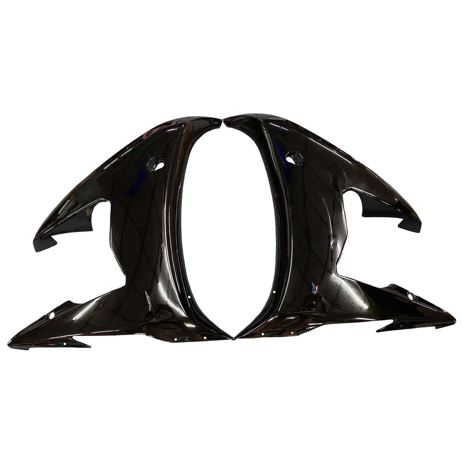 Amotopart 2005 Yamaha R6 Kit de carenado G-Negro