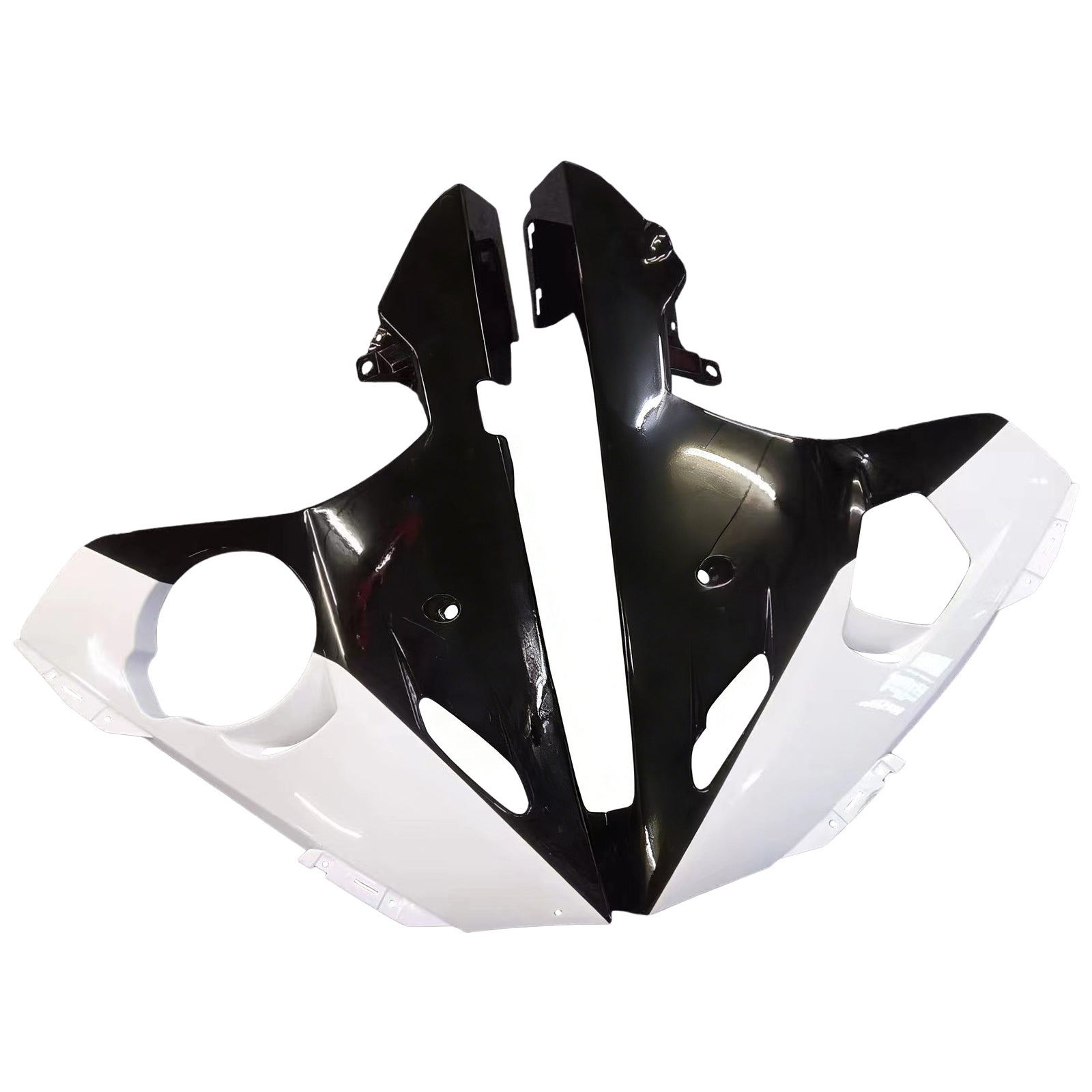 Amotopart 2005 Yamaha R6 Fairing White & Black Kit