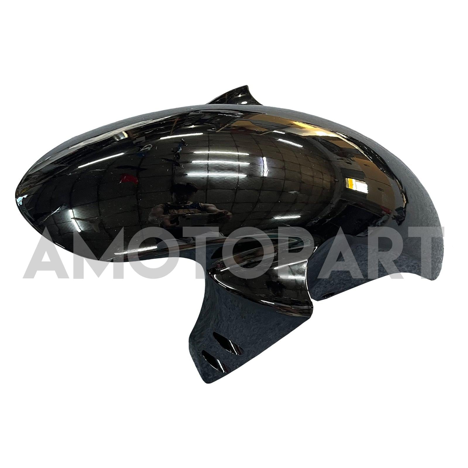 Amotopart 2003–2004 Yamaha YZF-R6 & 2006–2009 YZF R6S, schwarzes Verkleidungsset