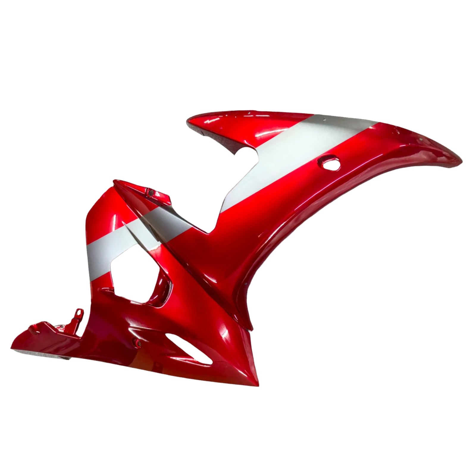 Amotopart 2005 Yamaha YZF-R6 Gloss Red&Black Fairing Kit