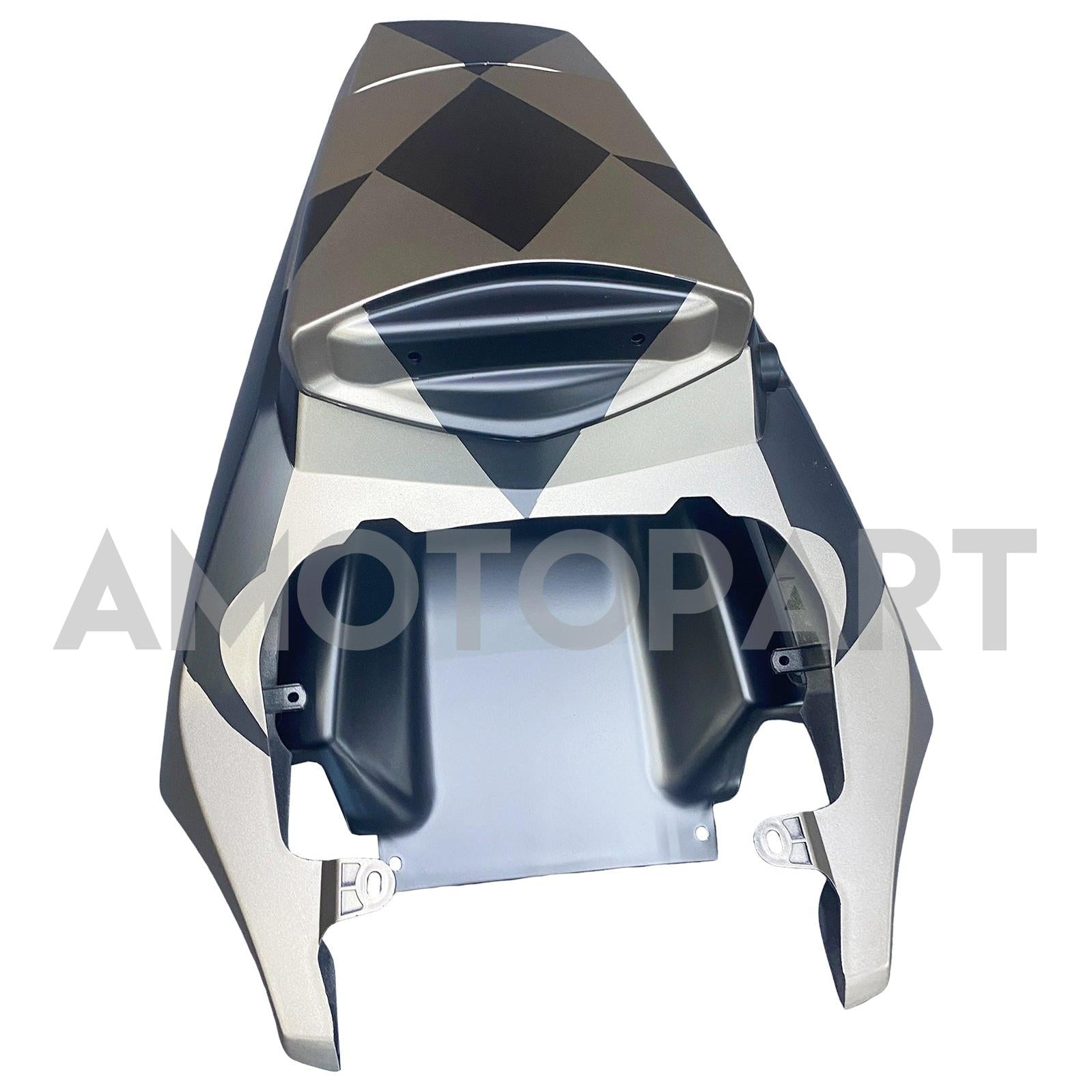 Amotopart 2005 Yamaha YZF-R6 Mattschwarz&Graues Verkleidungsset