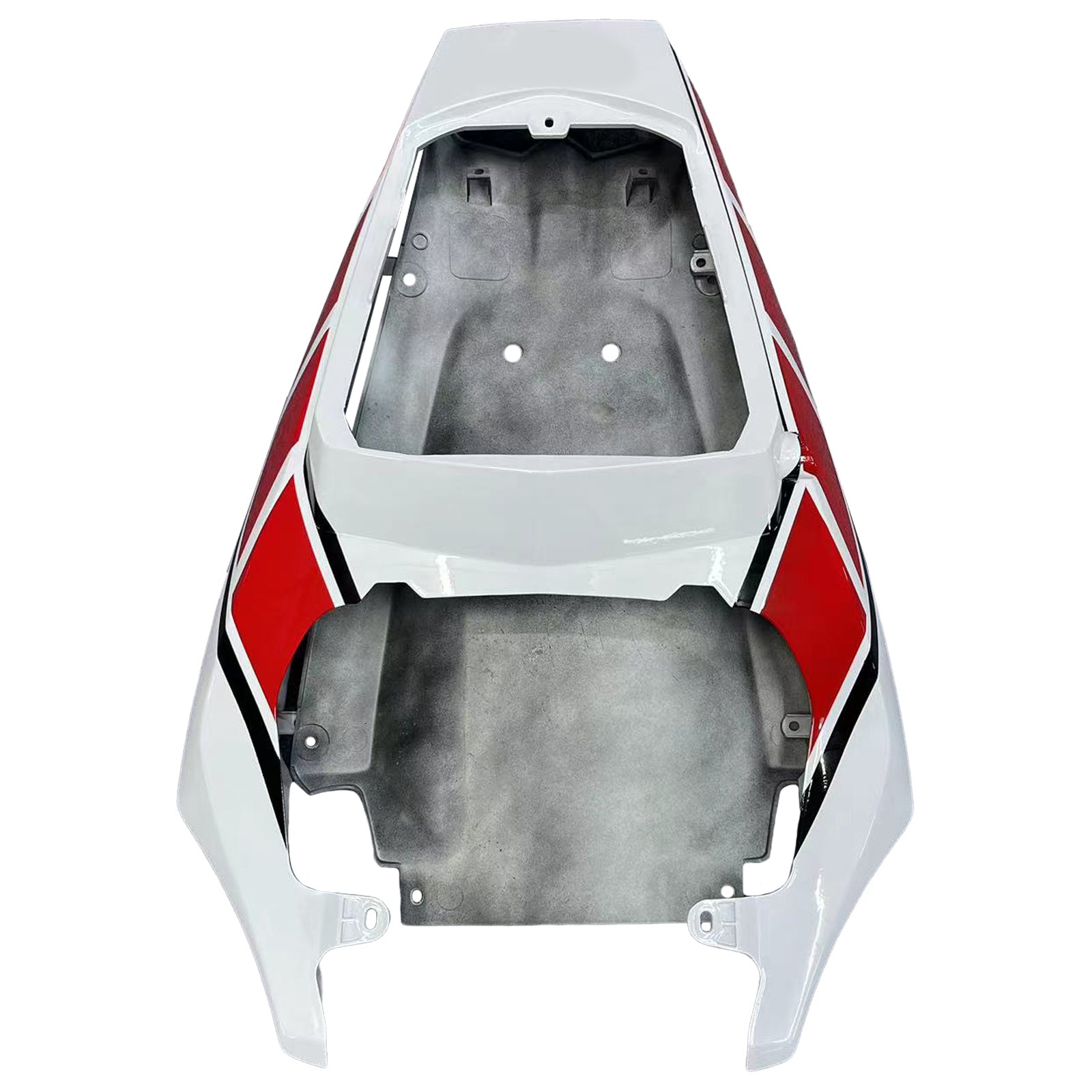 Amotopart ヤマハ 2005 YZF 600 R6 ホワイト ブラック フェアリング キット