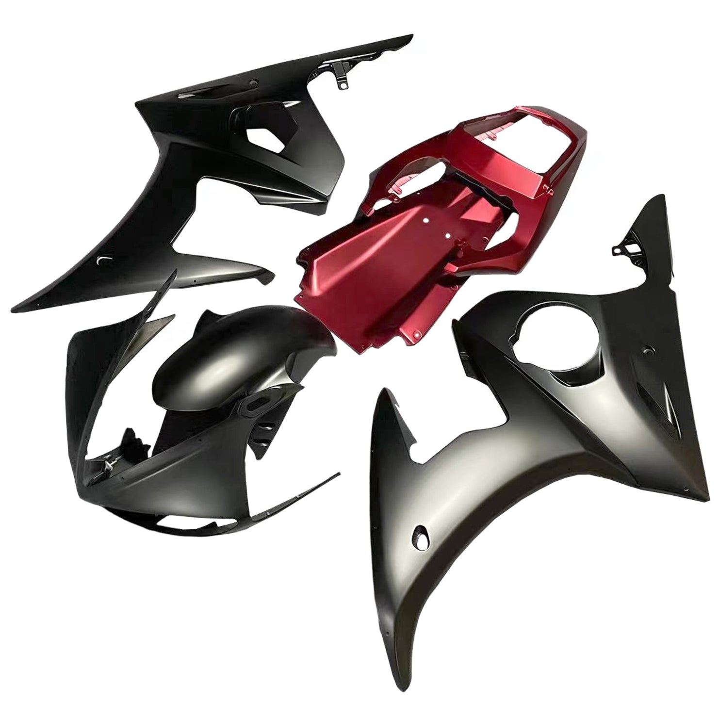 Injectie kuip kit carrosserie plastic abs geschikt voor yamaha yzf 600 r6 2005