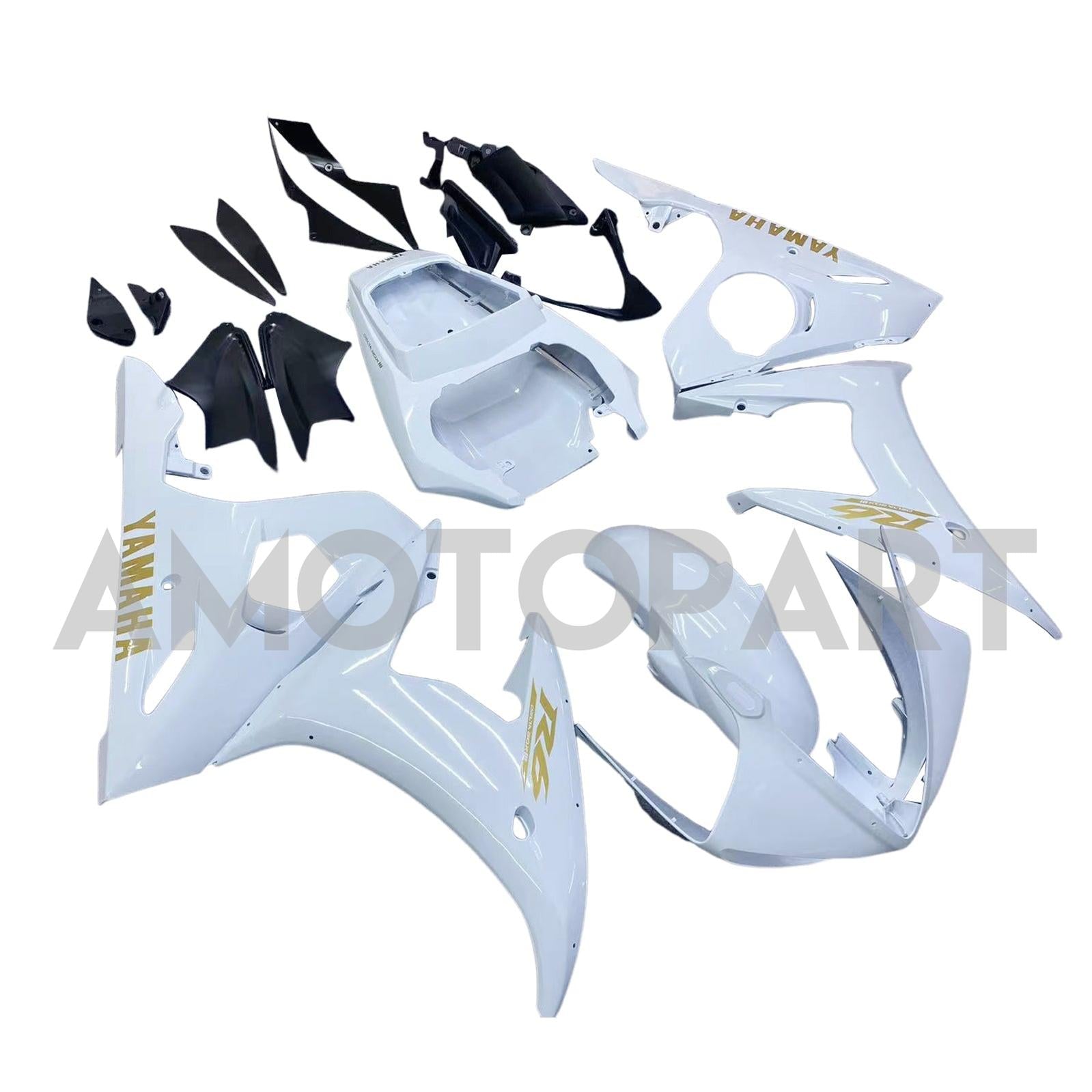 Injection Fairing Kit Bodywork Plastic ABS fit For Yamaha YZF 600 R6 2005