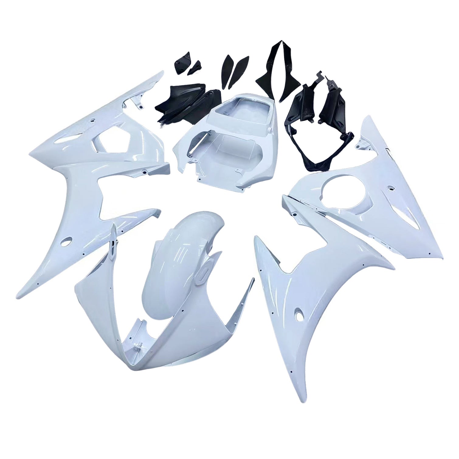 Injection Fairing Kit Bodywork Plastic ABS fit For Yamaha YZF 600 R6 2005