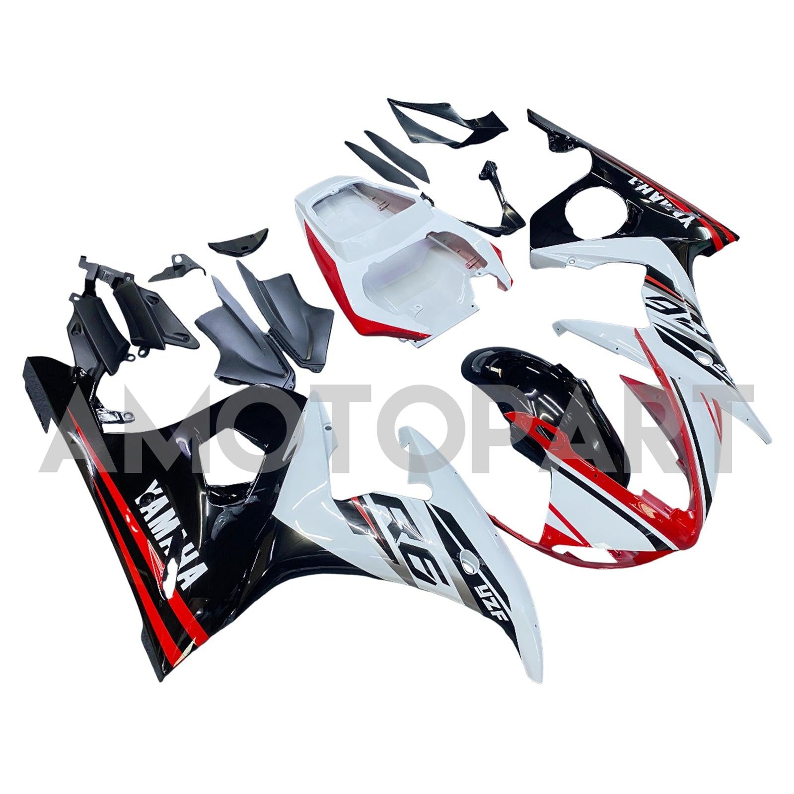 Injection Fairing Kit Bodywork Plastic ABS fit For Yamaha YZF 600 R6 2005