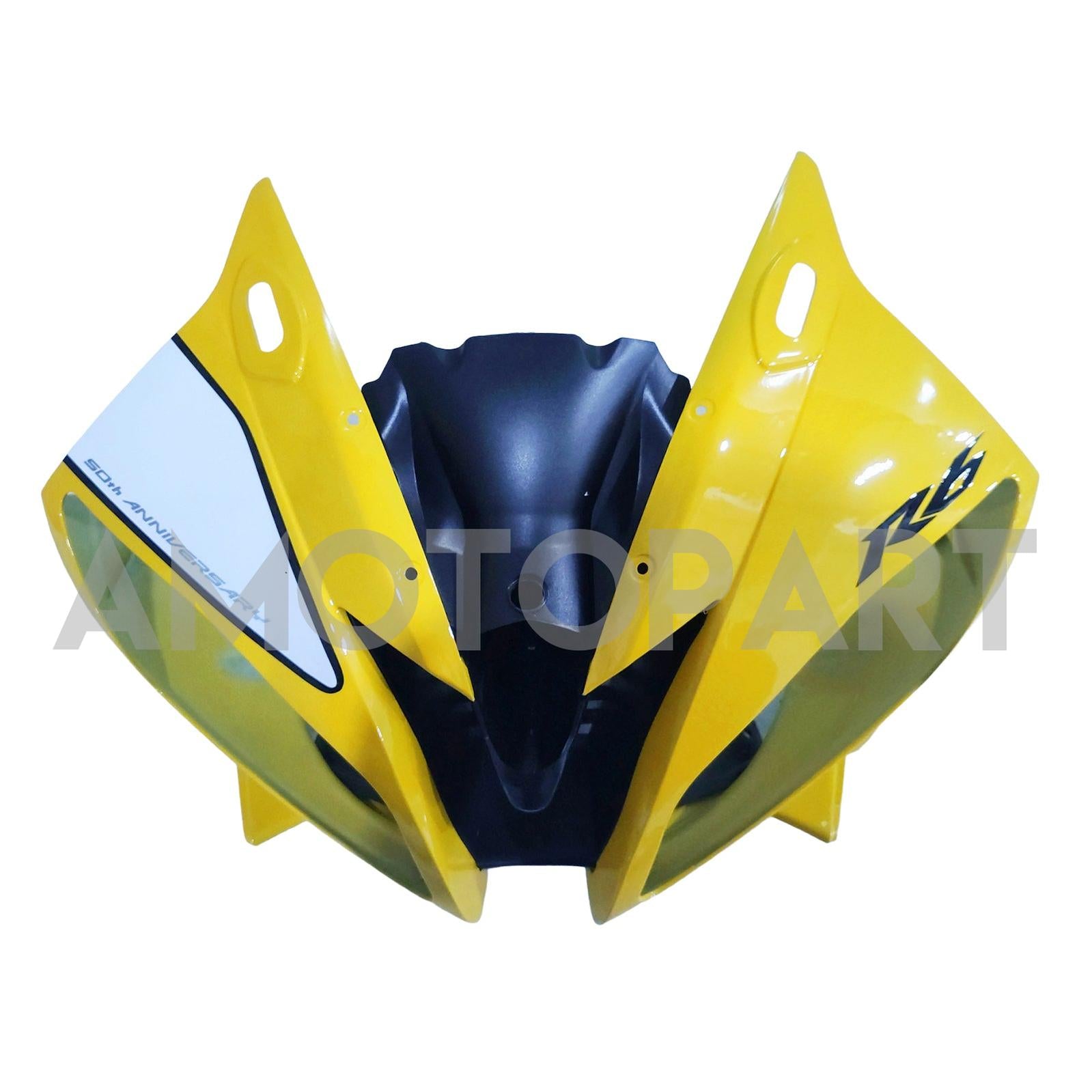 Amotopart Yamaha 2006-2007 kit de carénage noir blanc YZF-R6