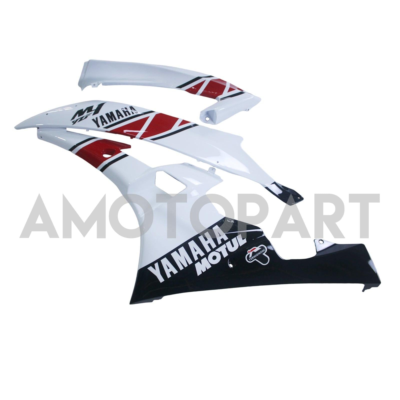 Amotopart Fairings Yamaha YZF-R6 2006-2007 Fairing White Red Black Fairing Kit