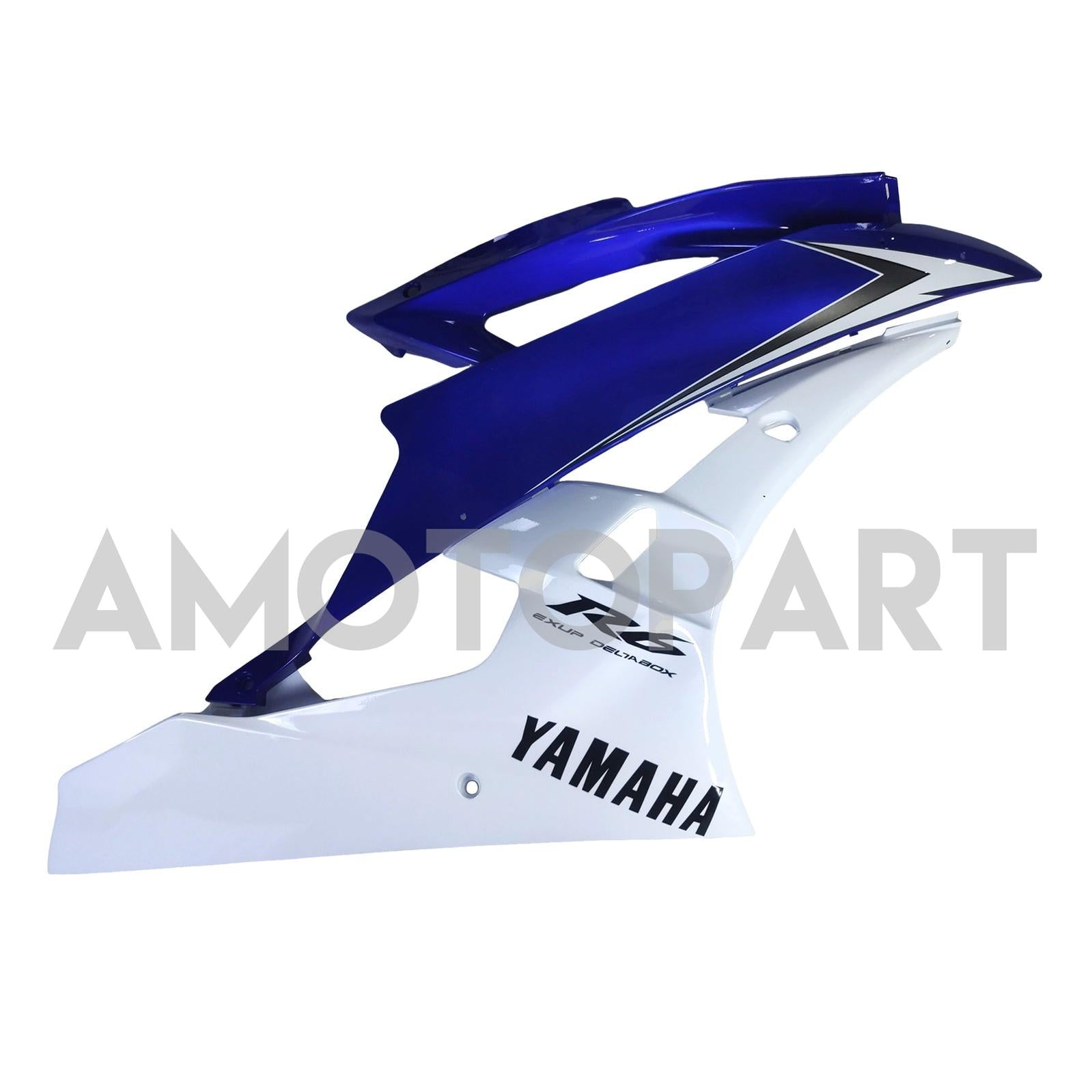 Amotopart Fairings Yamaha YZF-R6 2006-2007 Fairing Blue & White Fairing Kit
