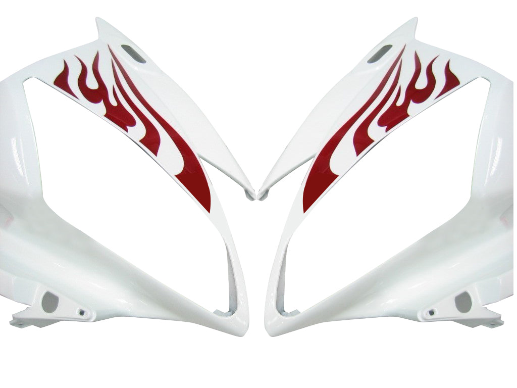 Amotopart Fairings Yamaha YZF-R6 2006-2007 Fairing White & Red Fairing Kit