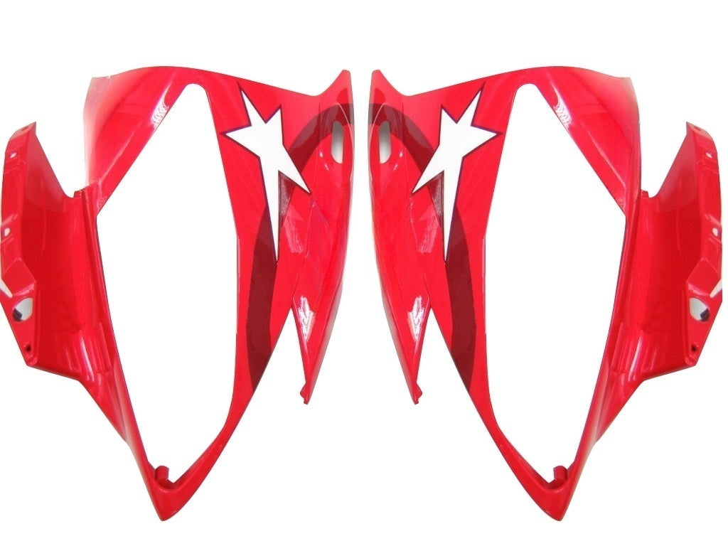 Amotopart Fairings Yamaha YZF-R6 2006-2007 Fairing Red White Star FIAT Fairing Kit