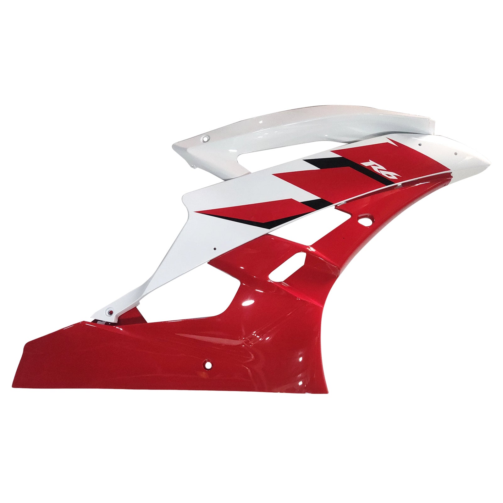 Amotopart 2006-2007 Yamaha YZF-R6 Red&White Fairing Kit