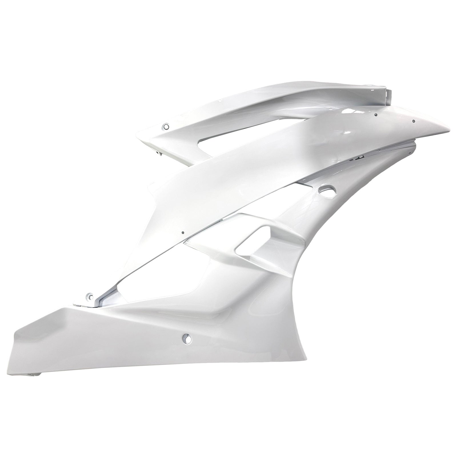 Kit de carenagem Amotopart Yamaha 2006-2007 YZF 600 R6 branca
