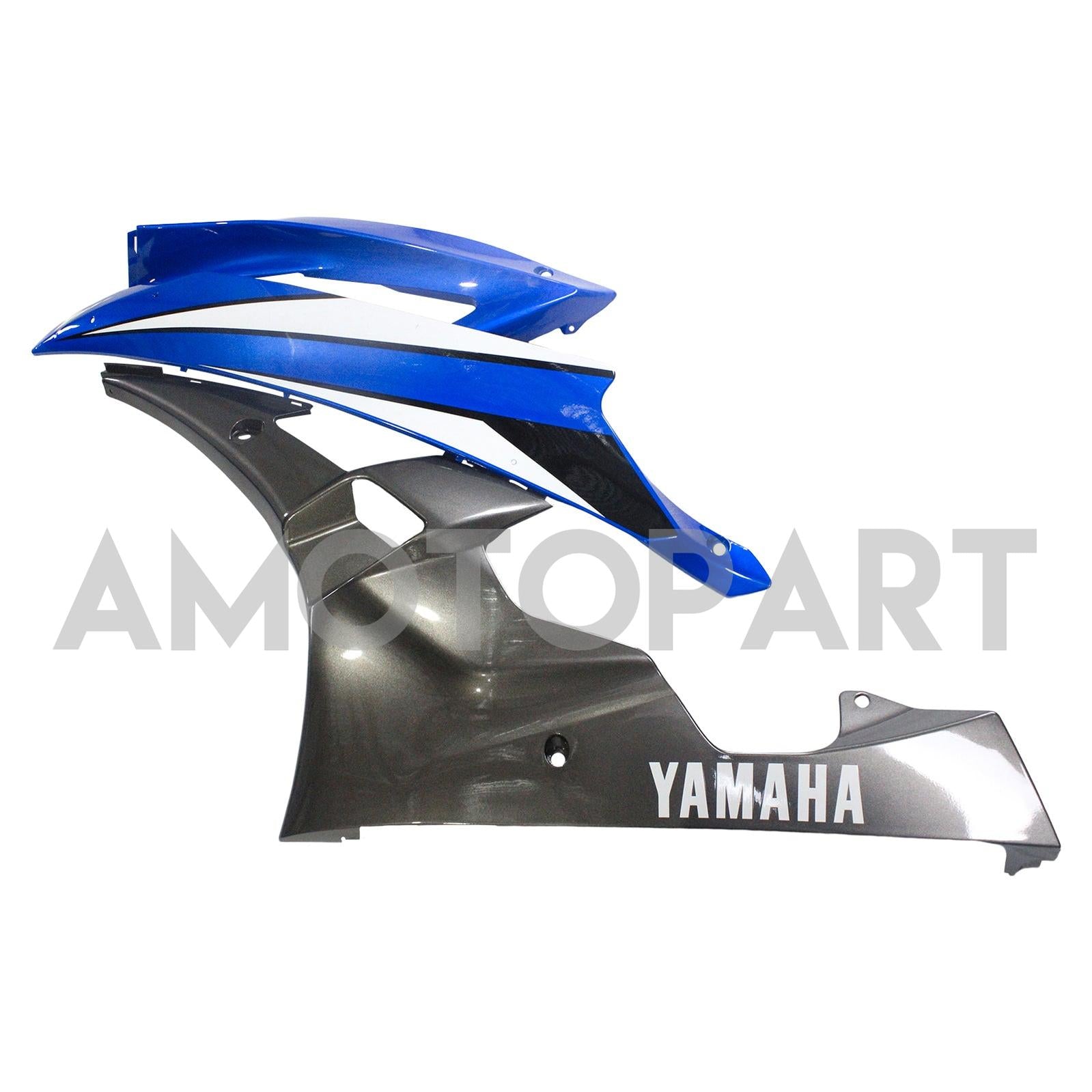 Amotopart Yamaha 2006-2007 YZF 600 R6 Blue Black Fairing Kit