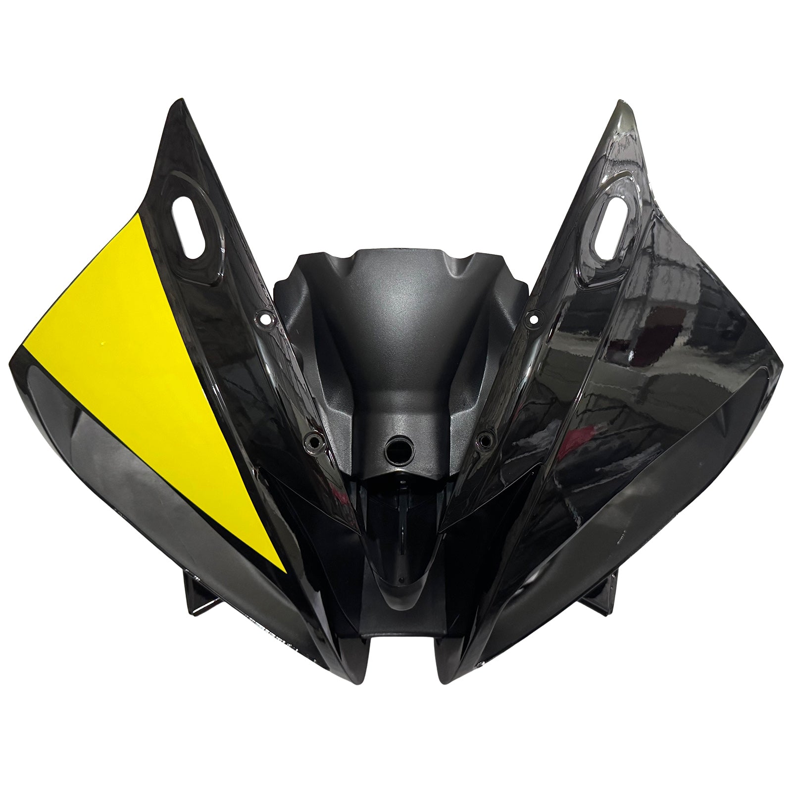 Amotopart ヤマハ 2006-2007 YZF 600 R6 ブラック イエロー フェアリングキット
