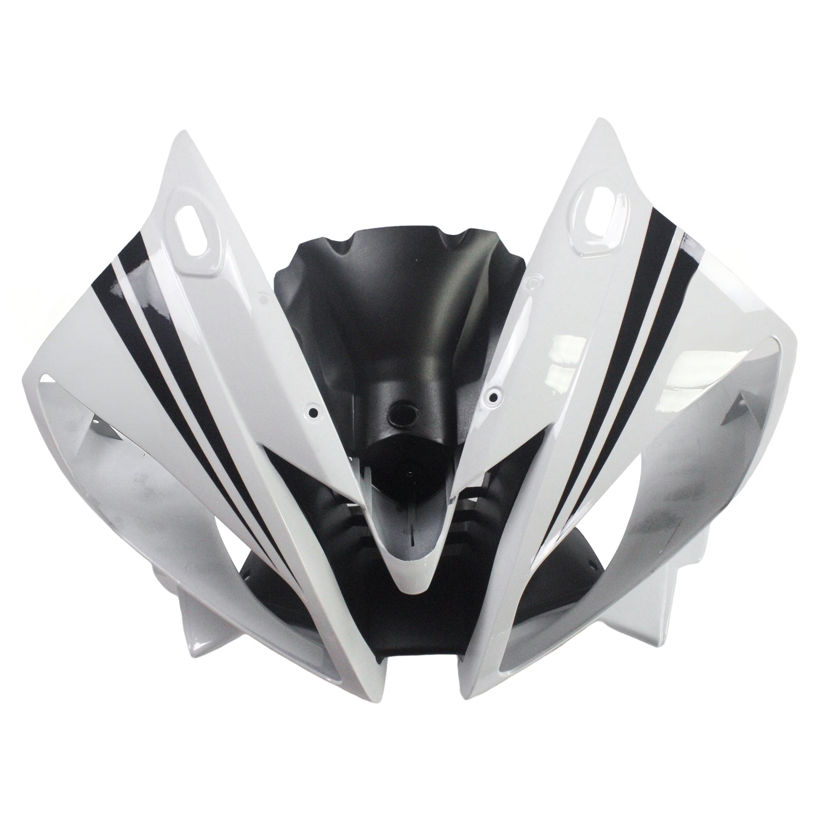 Amotopart Yamaha 2006-2007 YZF 600 R6 White Fairing Kit