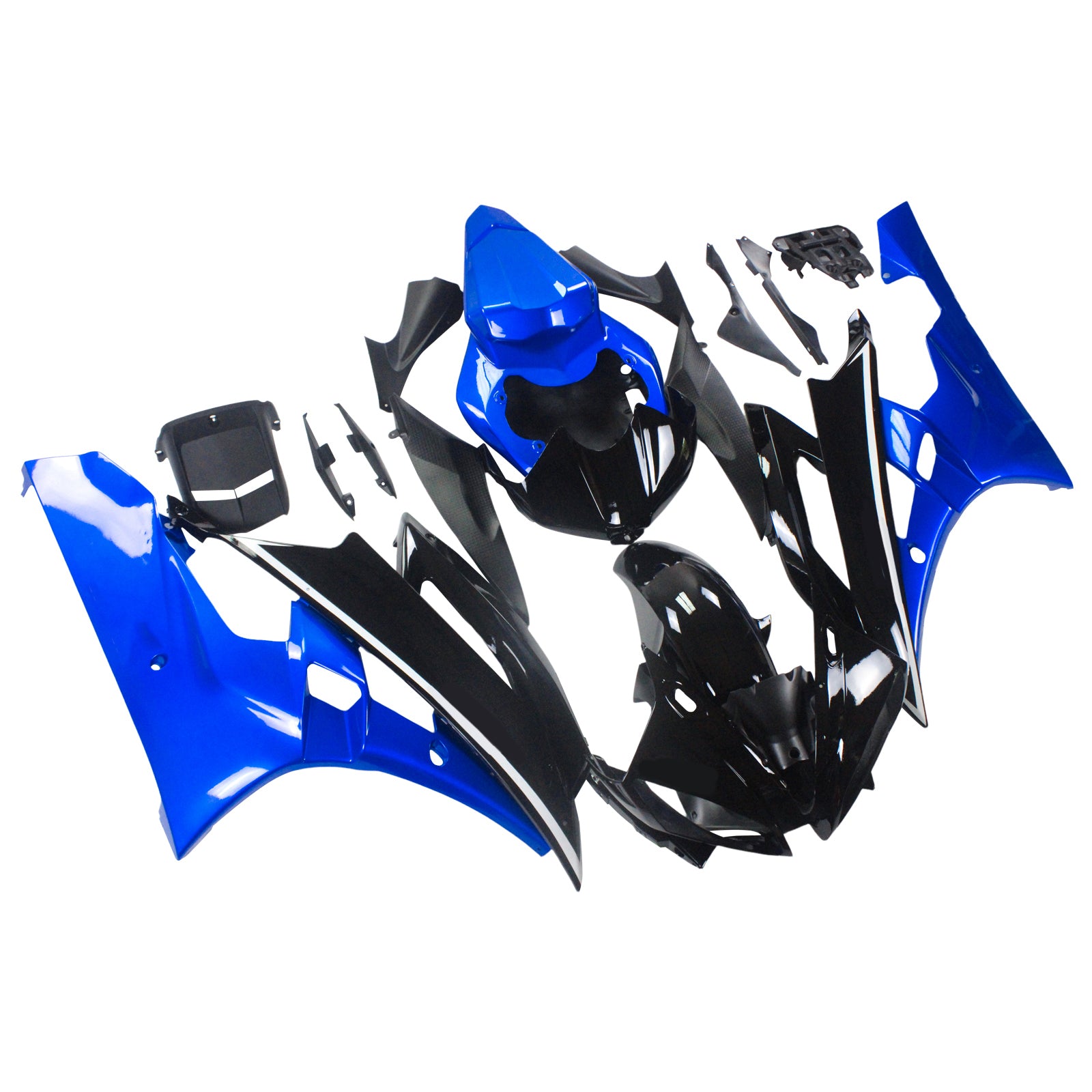 Amotopart Fairing Kit Bodywork Plastic ABS fit For Yamaha YZF 600 R6 2006-2007