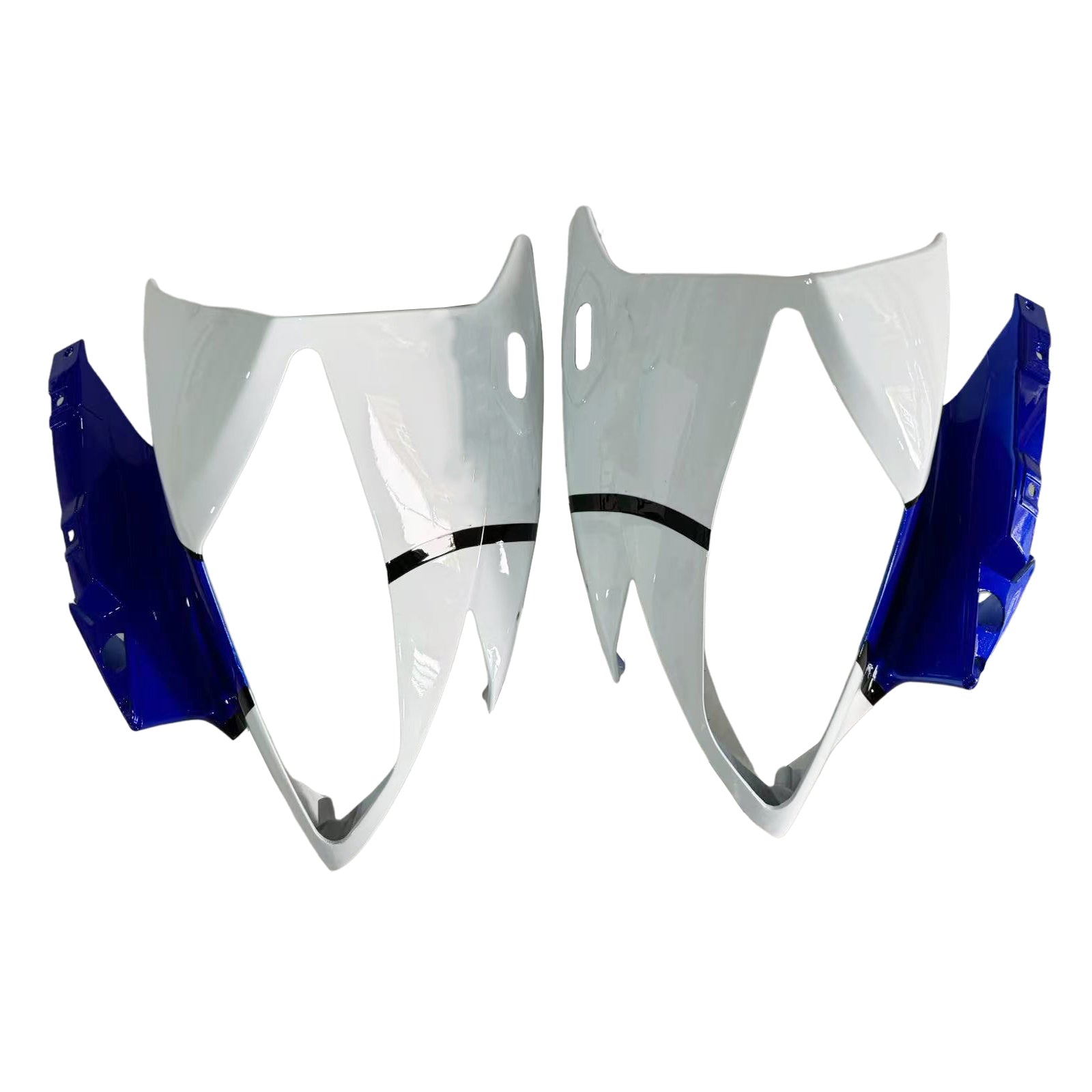 Amotopart Yamaha 2006-2007 YZF 600 R6 White Blue Fairing Kit