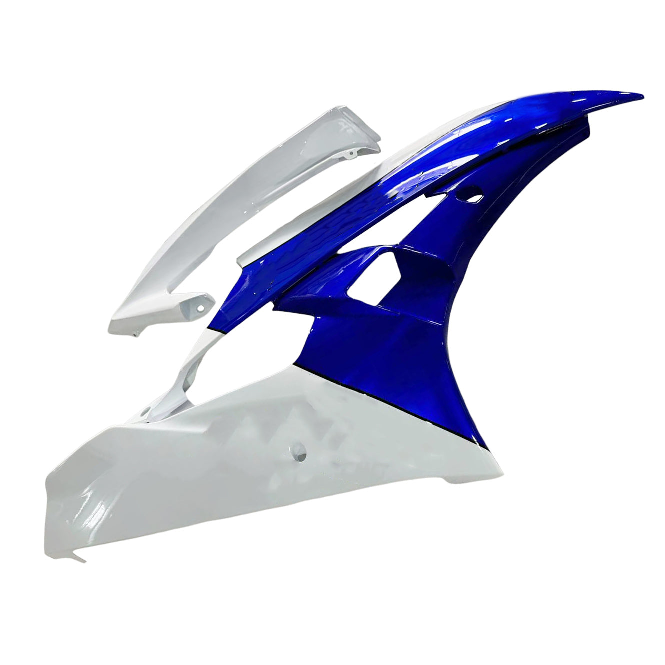 Amotopart Yamaha 2006-2007 YZF 600 R6 White Blue Fairing Kit