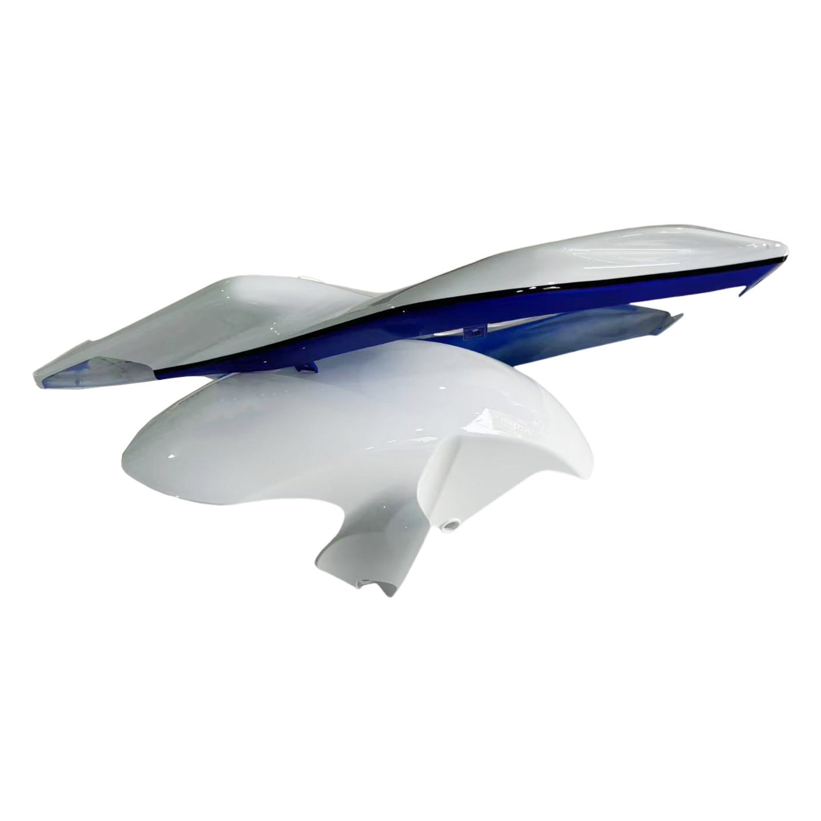 Amotopart Yamaha 2006-2007 YZF 600 R6 White Blue Fairing Kit