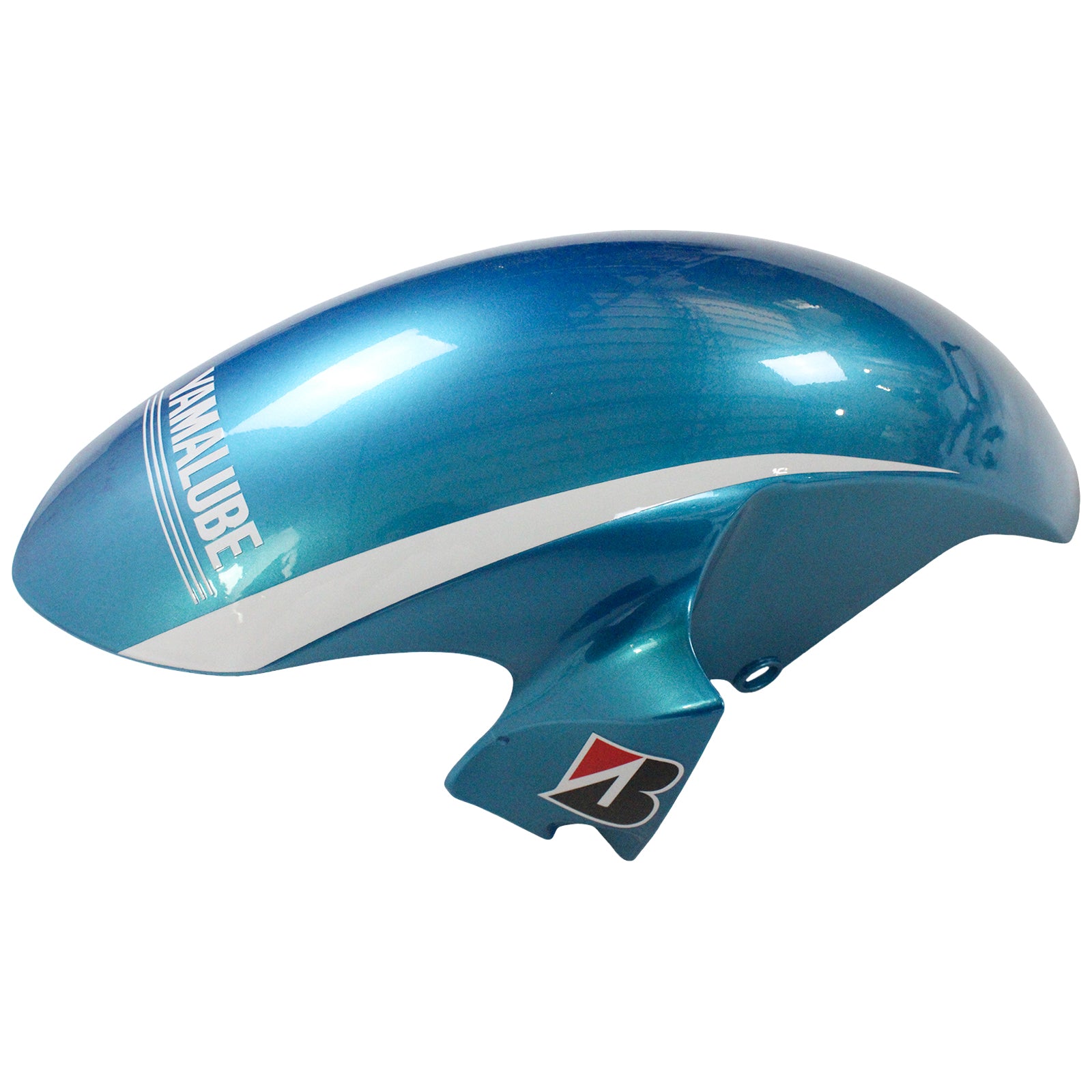 Amotopart 2006-2007 YZF 600 R6 Yamaha Kit de carenado azul y blanco
