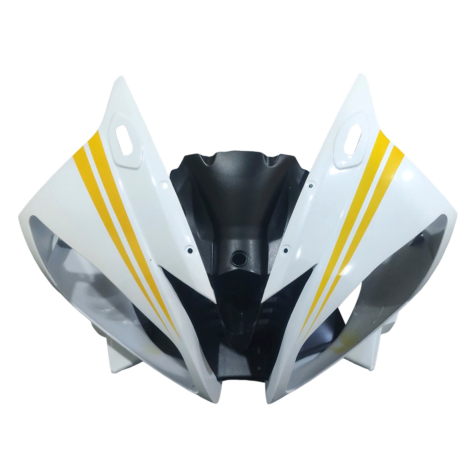 Amotopart Yamaha 2006-2007 YZF 600 R6 White Yellow Fairing Kit