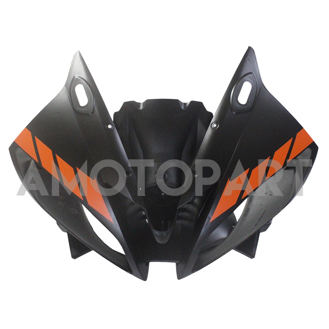 Amotopart Yamaha YZF 600 R6 2006-2007 Kit de fada Orange & Black