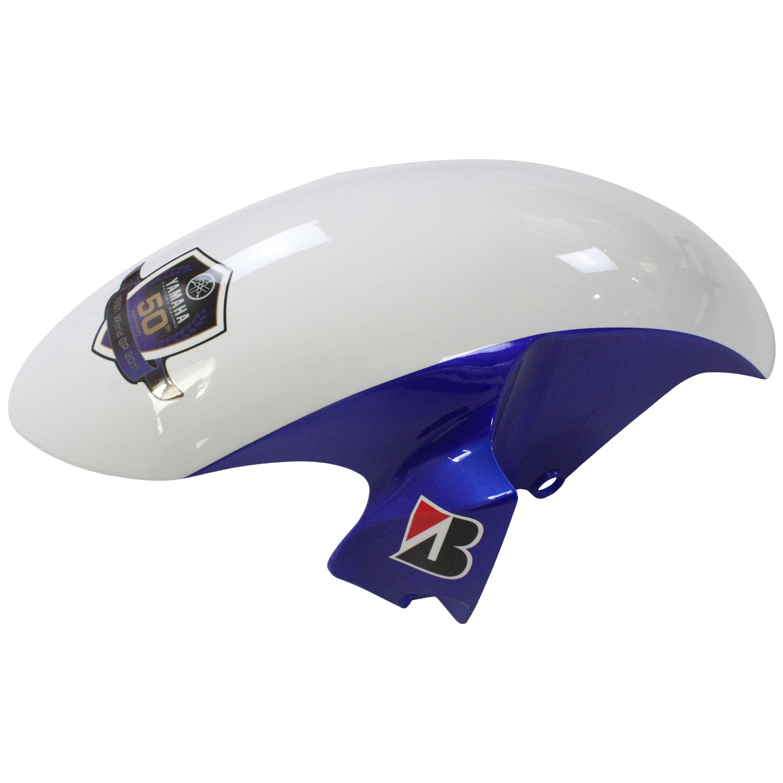 Amotopart Yamaha YZF 600 R6 2006-2007 Blue & White Fairing Kit
