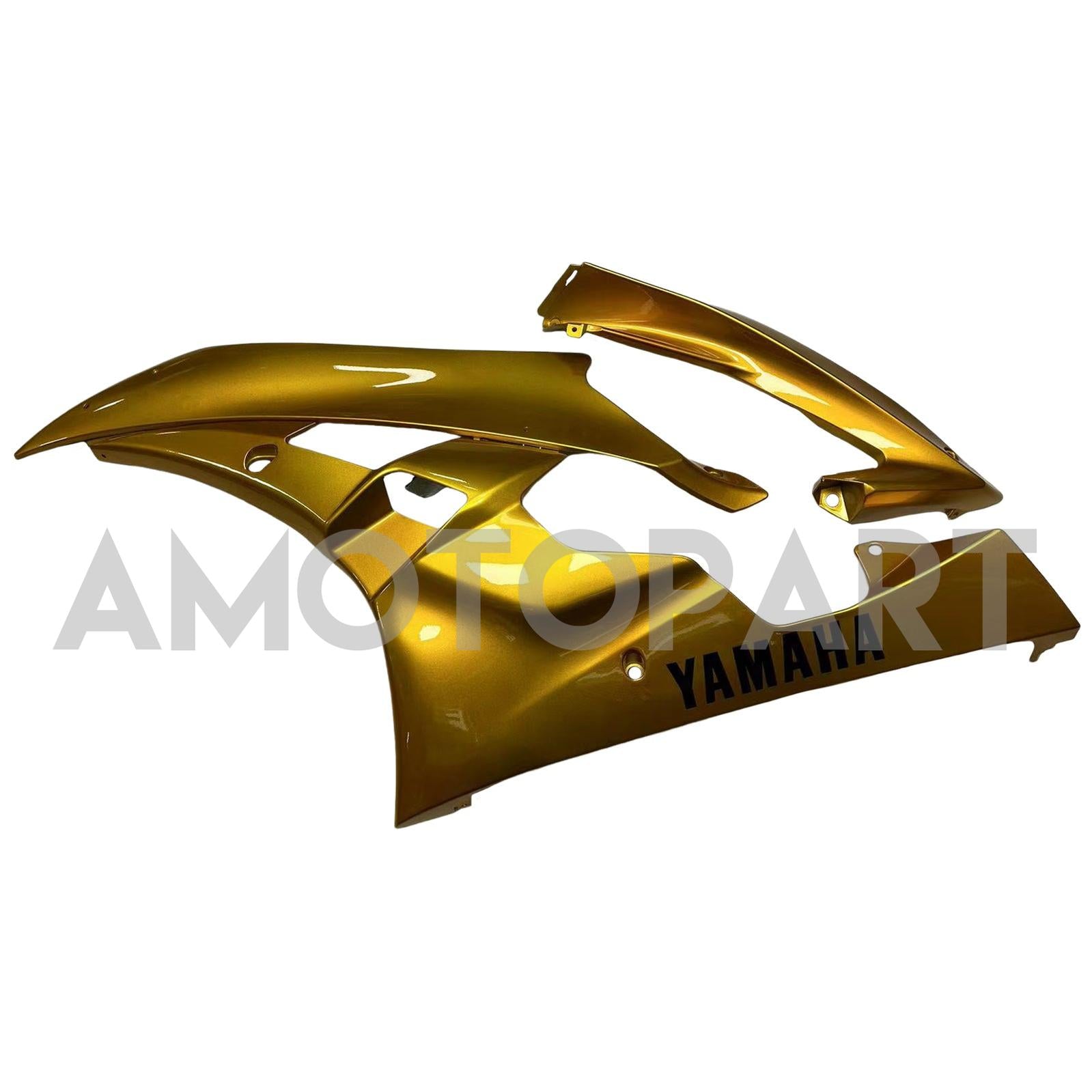 Amotopart Yamaha YZF 600 R6 2006-2007 Gloss Gold Fairing Kit