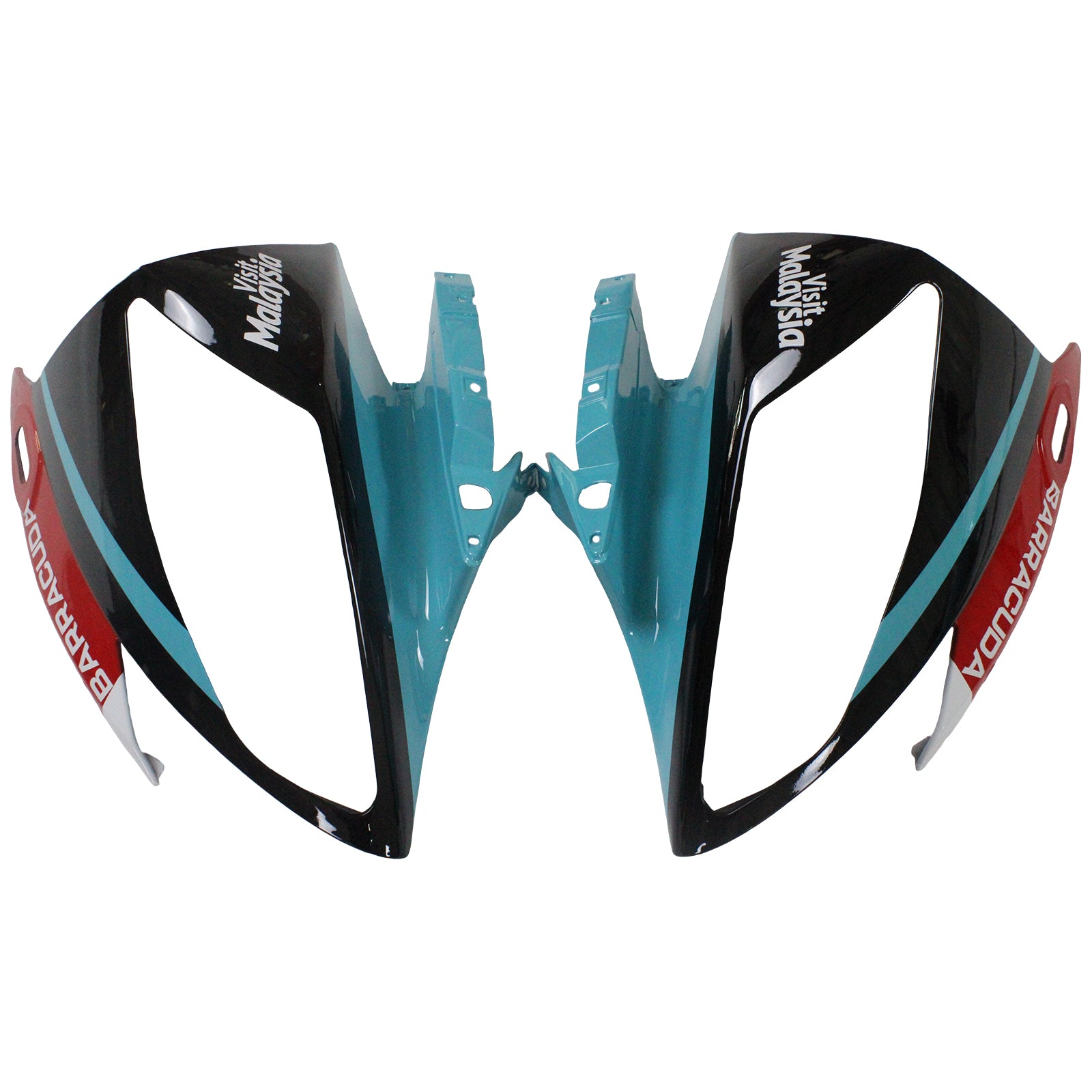 Amotopart ヤマハ YZF 600 R6 2006-2007 ブルー & ブラック パトロナス フェアリングキット
