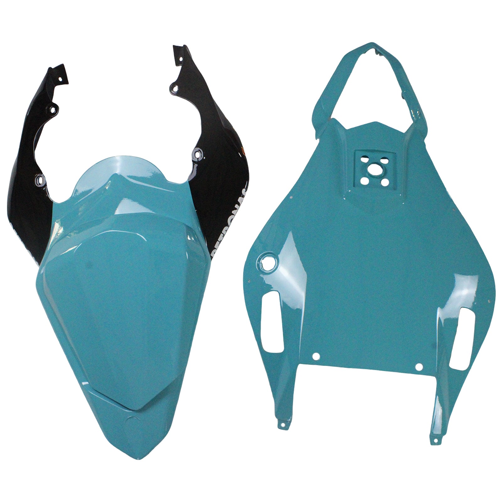 Amotopart ヤマハ YZF 600 R6 2006-2007 ブルー & ブラック パトロナス フェアリングキット