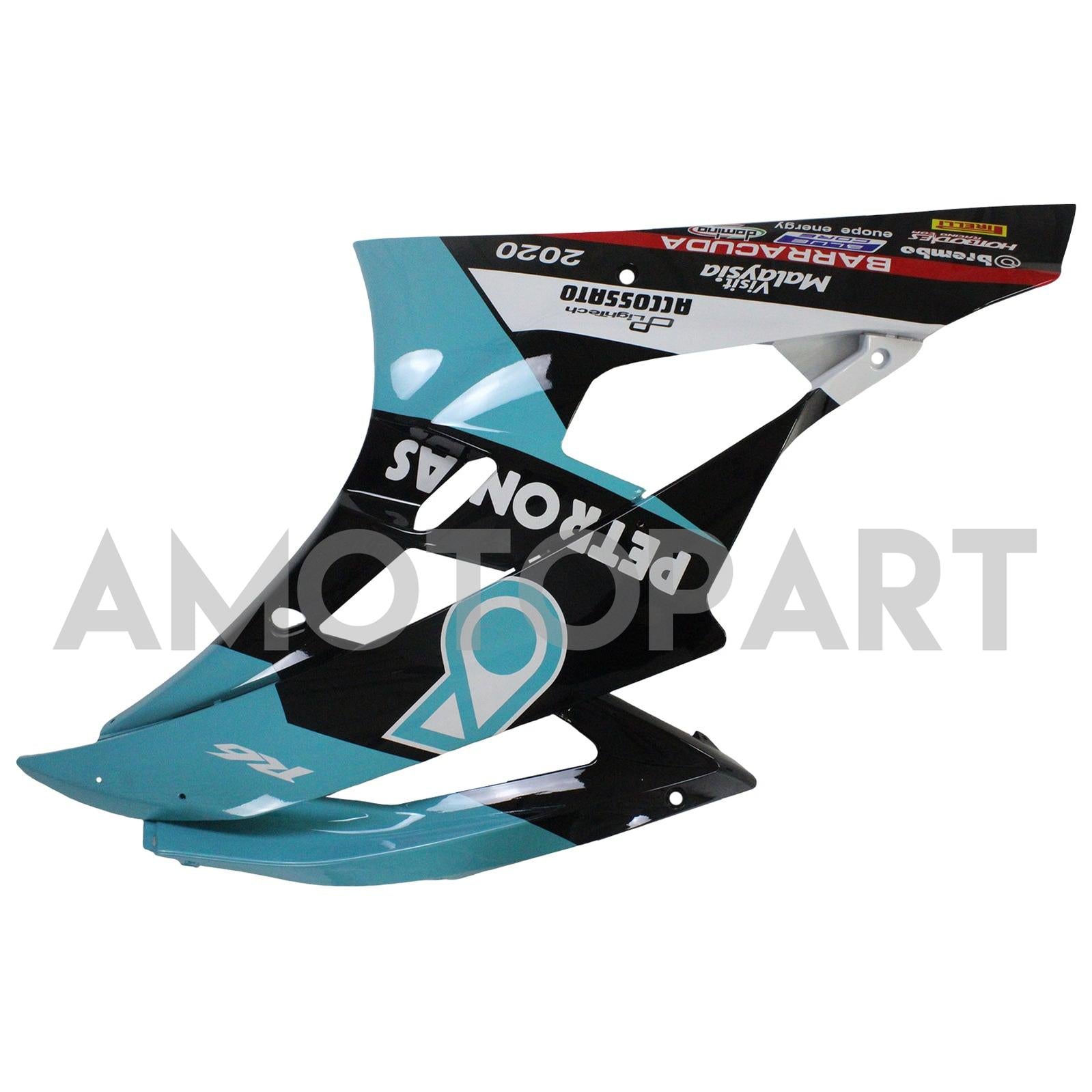 Amotopart Yamaha YZF 600 R6 2006-2007 Blue&Black Petronas Fairing Kit