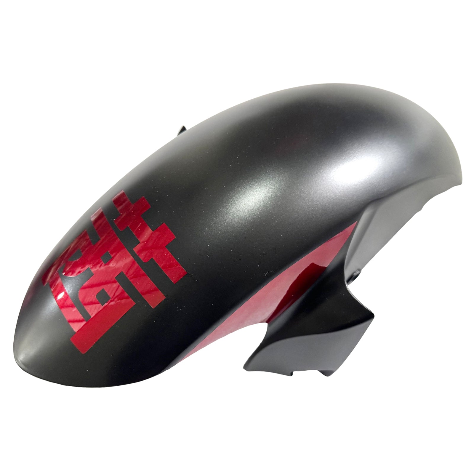 Amotopart 2006-2007 Yamaha Yzf 600 R6 Black mat avec un carénage de logo rouge