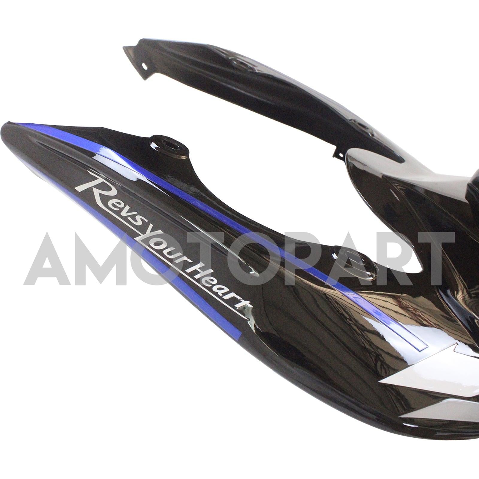 Amotopart 2006-2007 Yamaha YZF 600 R6 Blue&Black Monster Fairing Kit