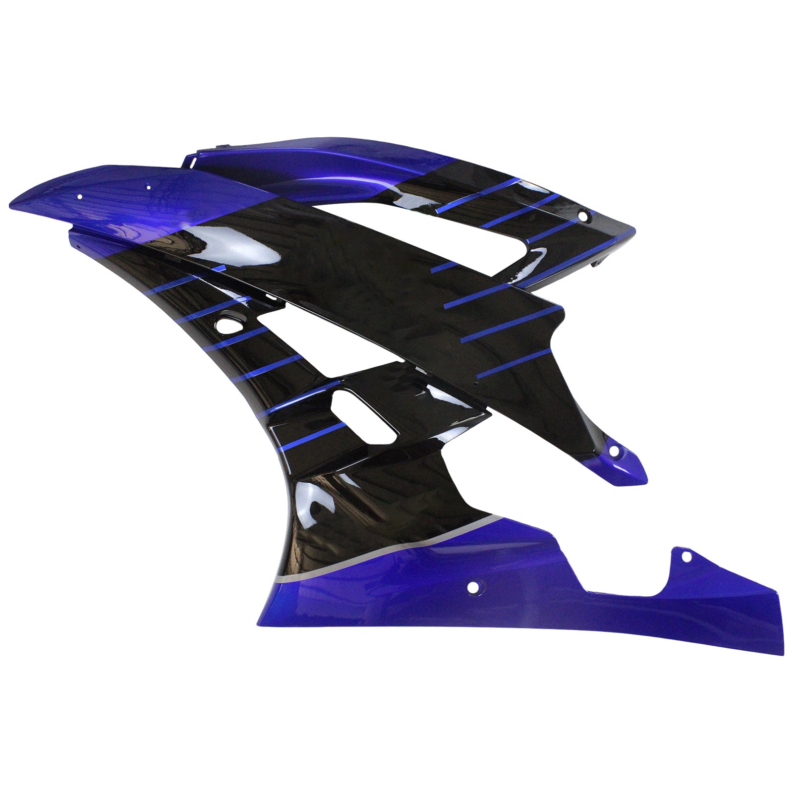 Amotopart 2006-2007 Yamaha YZF 600 R6 Blau&Black Monster Verkleidungssatz