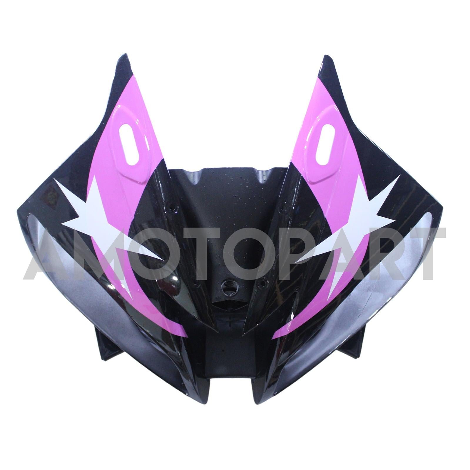 Amotopart 2006-2007 Yamaha YZF 600 R6 Pink & Black Star Fairing Kit