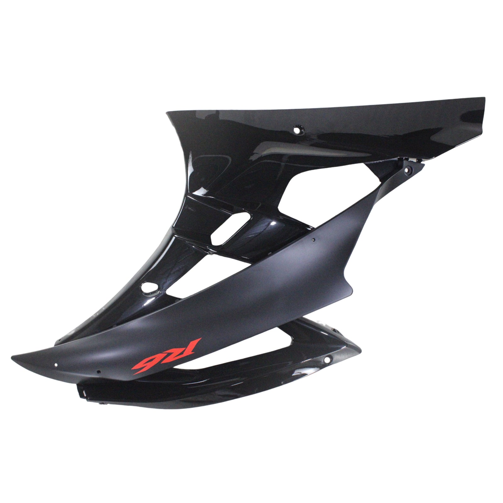Amotopart 2006-2007 Kit carena Yamaha YZF 600 R6 nero opaco