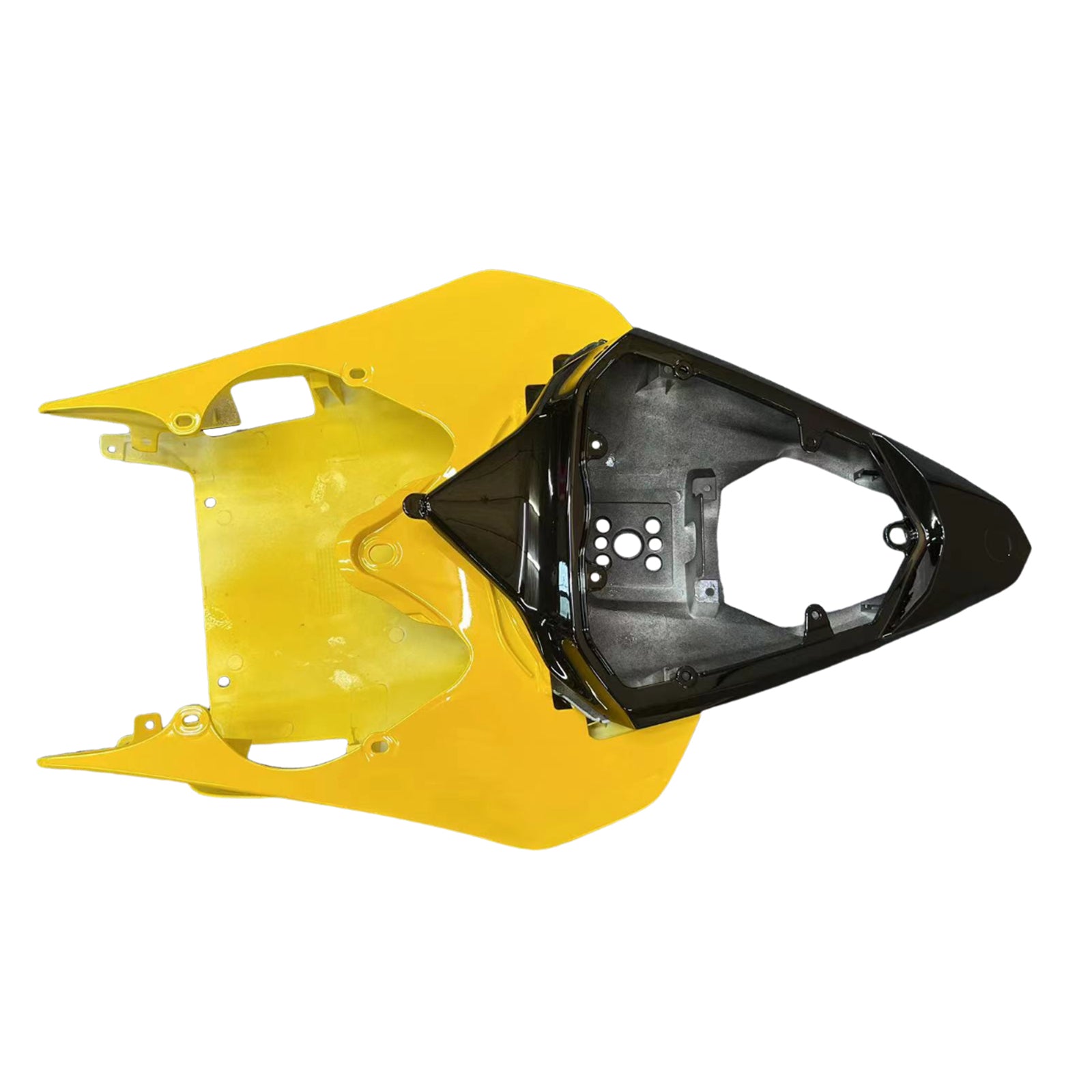 Amotopart 2008-2016 Yamaha YZF 600 R6 Yellow Black Fairing Kit