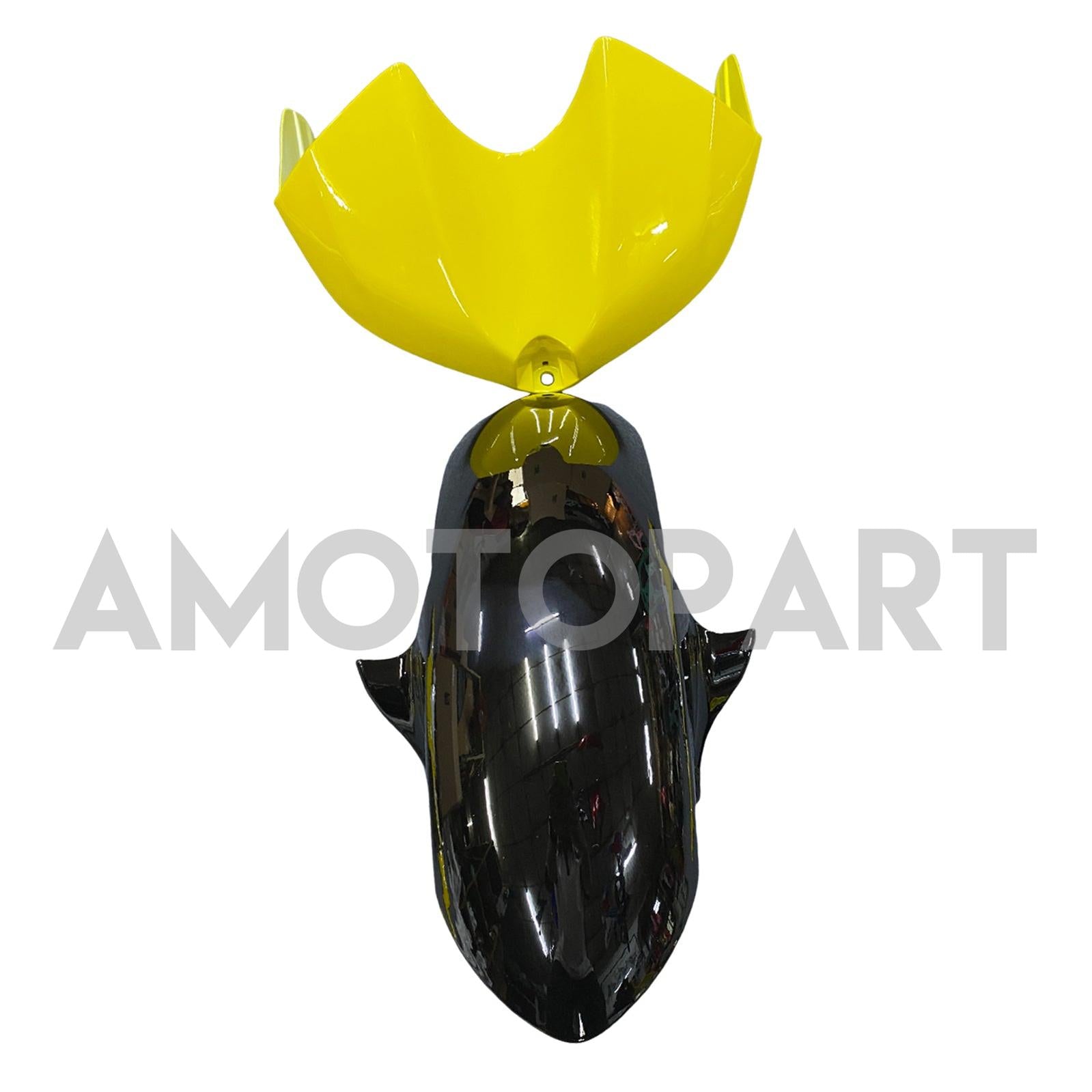 Amotopart Yamaha 2008-2016 YZF 600 R6 Yellow Black Fairing Kit