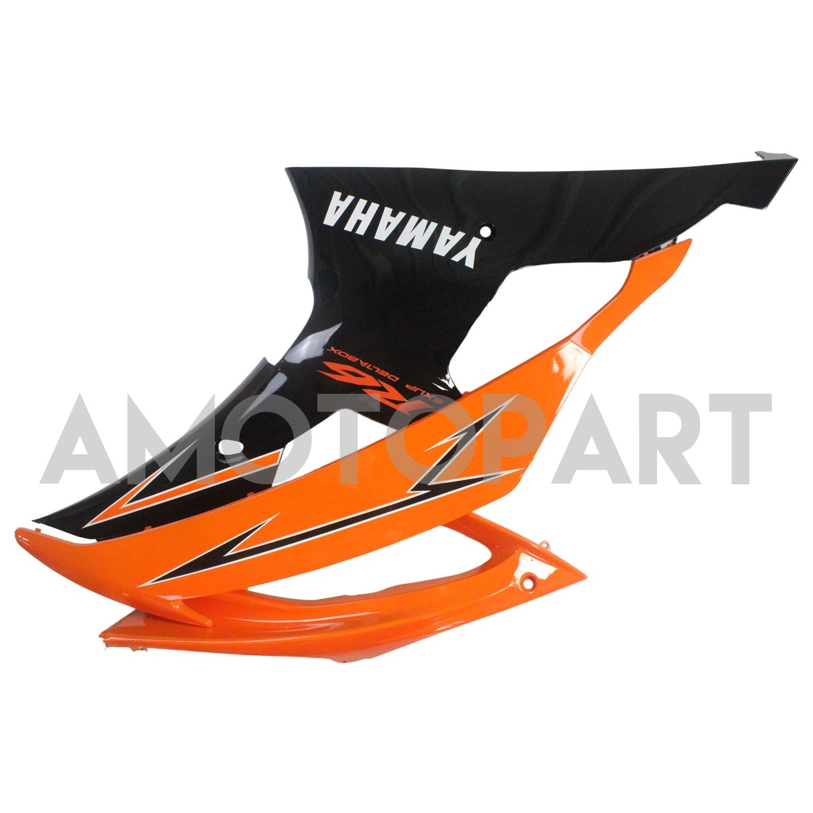 Amotopart Yamaha 2008-2016 YZF 600 R6 Orange Black Fairing Kit