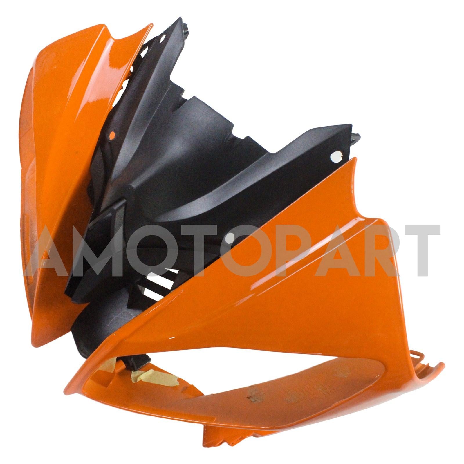 Amotopart Yamaha 2008-2016 YZF 600 R6 Orange Black Fairing Kit