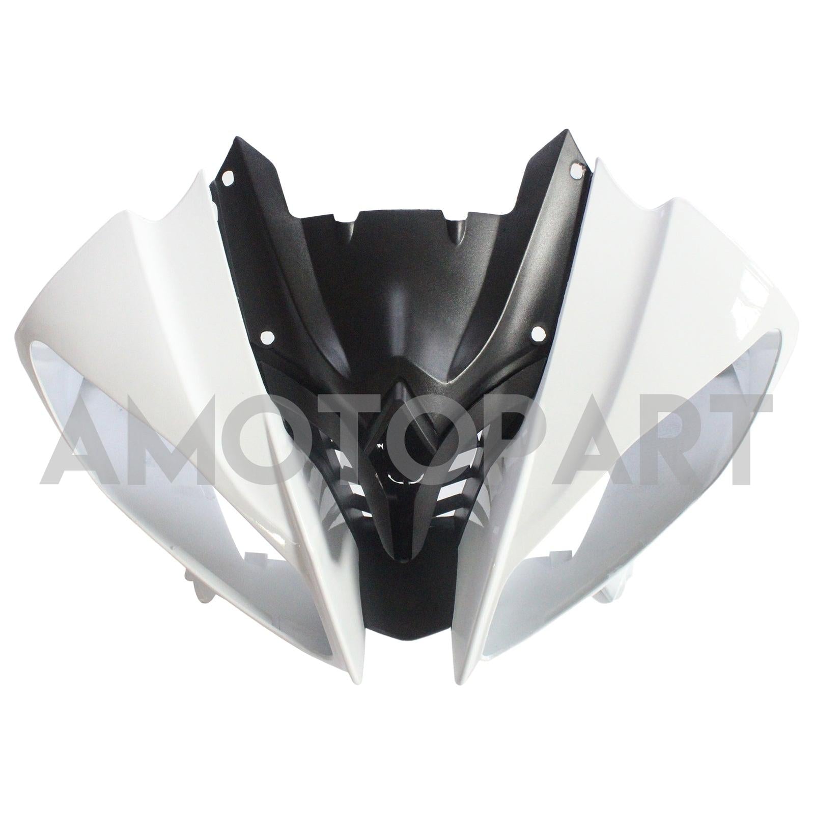 Amotopart 2008-2016 Yamaha YZF 600 R6 Red White Fairing Zestaw
