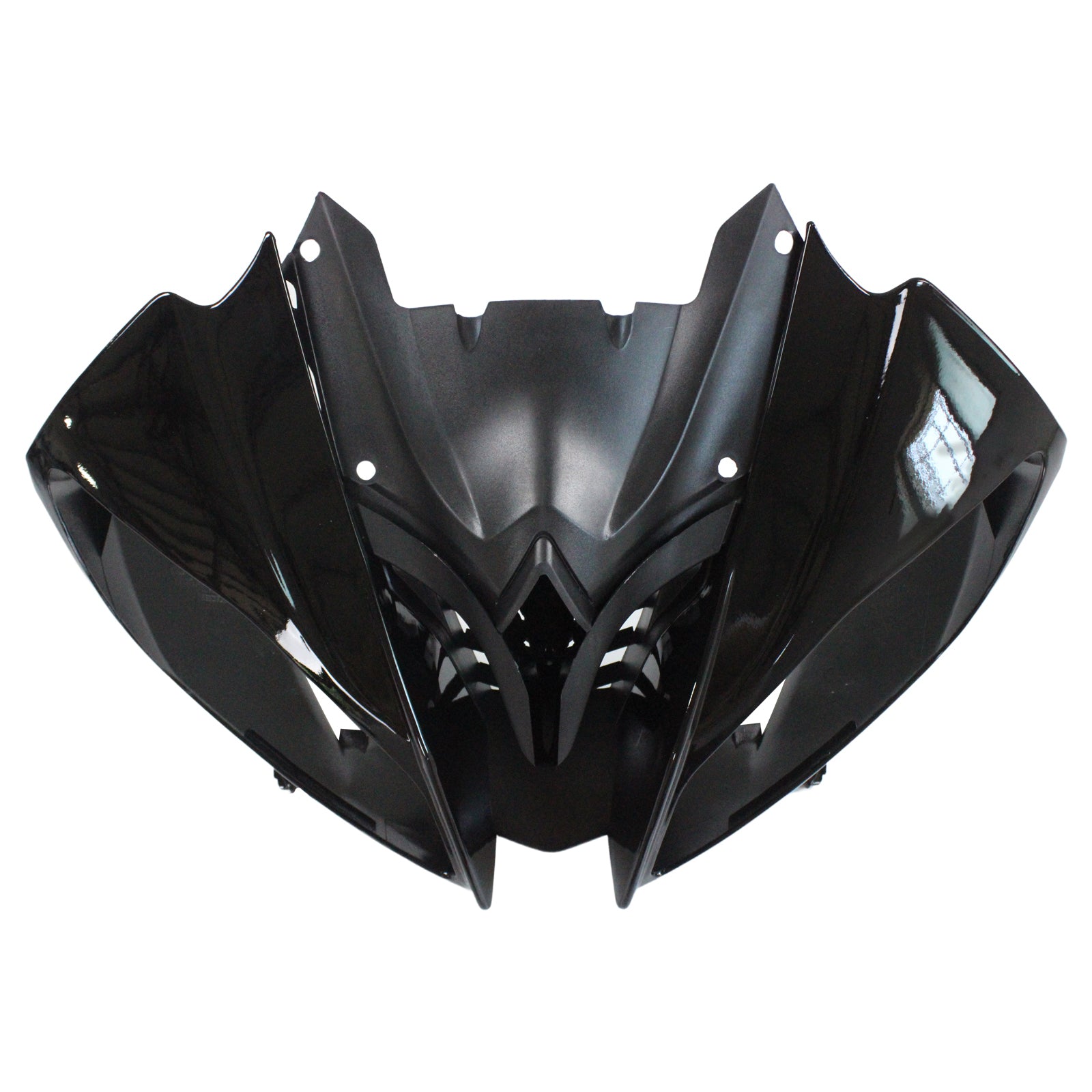 Amotopart Yamaha 2008-2016 YZF 600 R6 All Black Fairing Kit