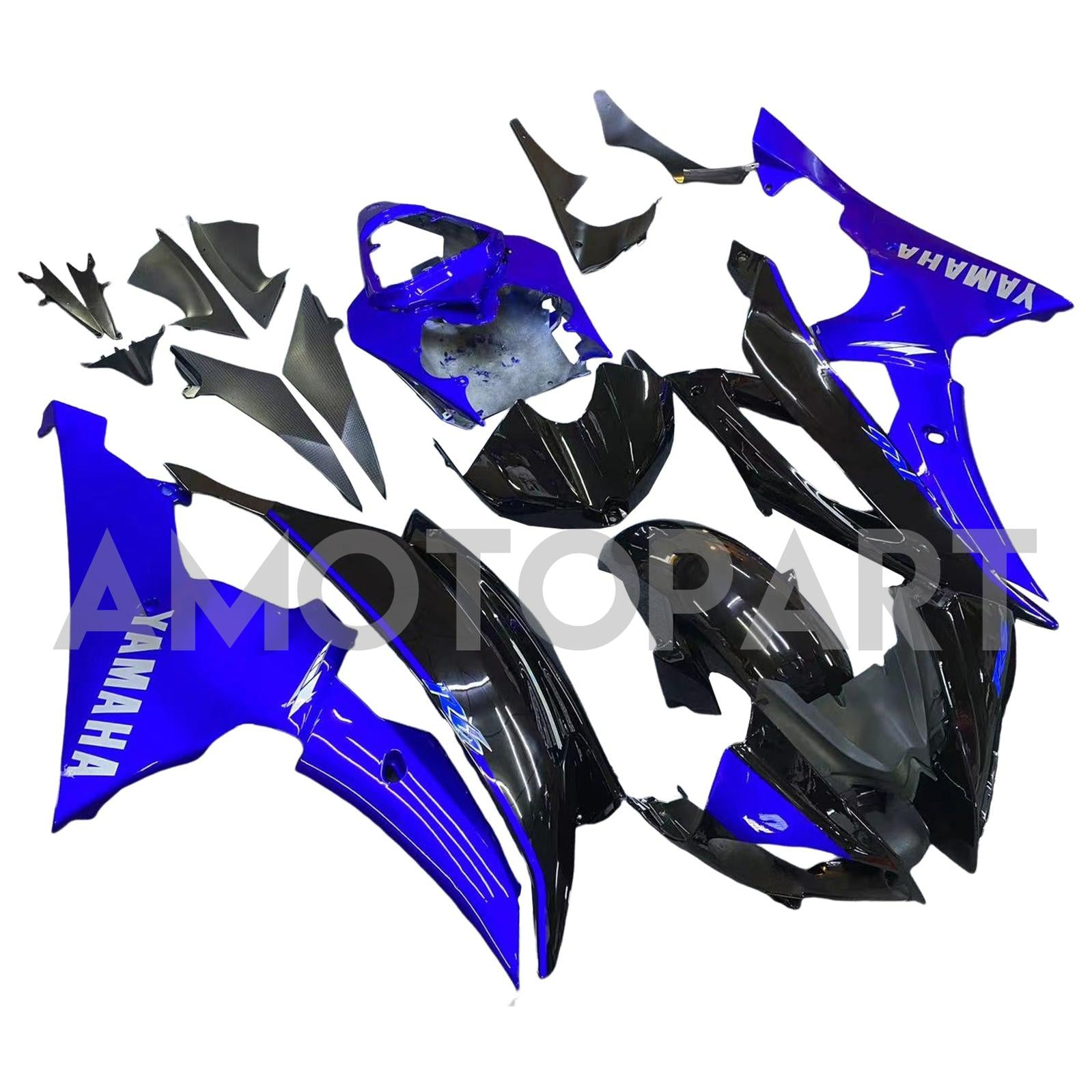 Wtryskowe Zestaw owiewki nadwozia Plastikowe ABS ABS do Yamaha YZF 600 R6 2008-2016