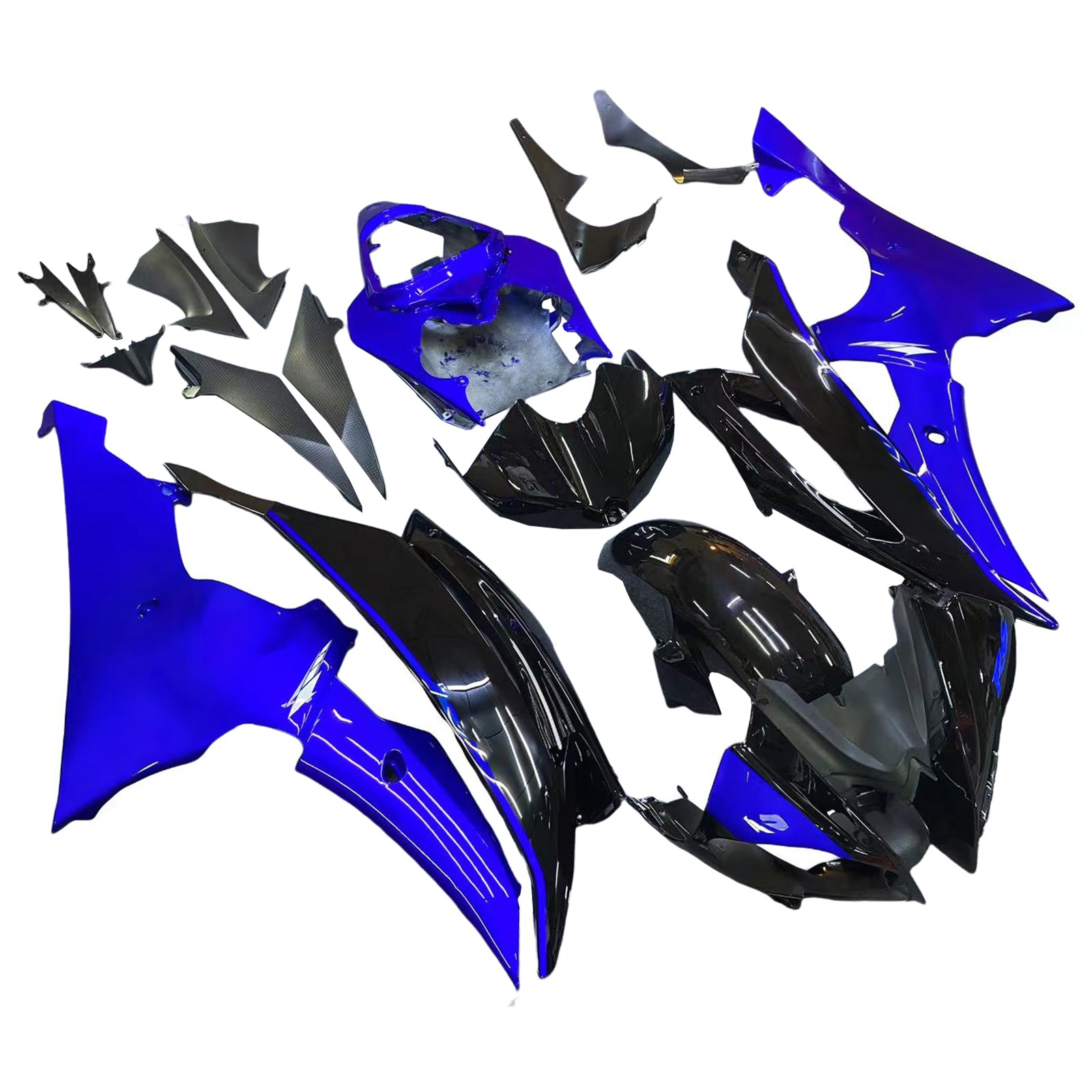 Injectiekuipkit Carrosserie Kunststof ABS geschikt voor Yamaha YZF 600 R6 2008-2016